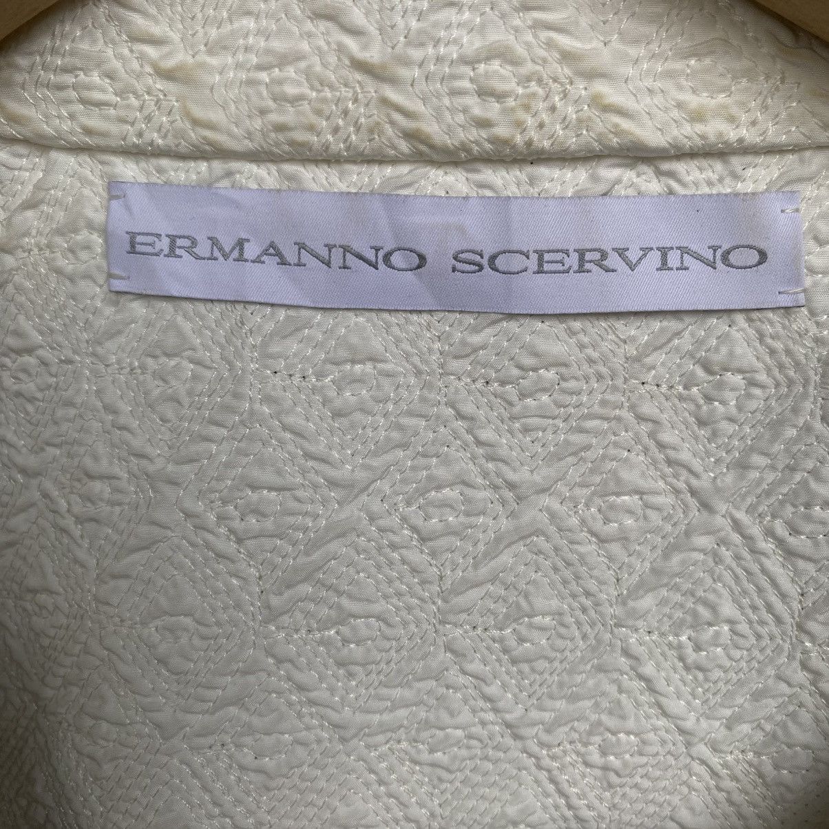 Ermanno Scervino Ermanno Scervino Textured Blazer Jacket Delicate Ruffle Trim Size XS / US 0-2 / IT 36-38 - 17 Thumbnail