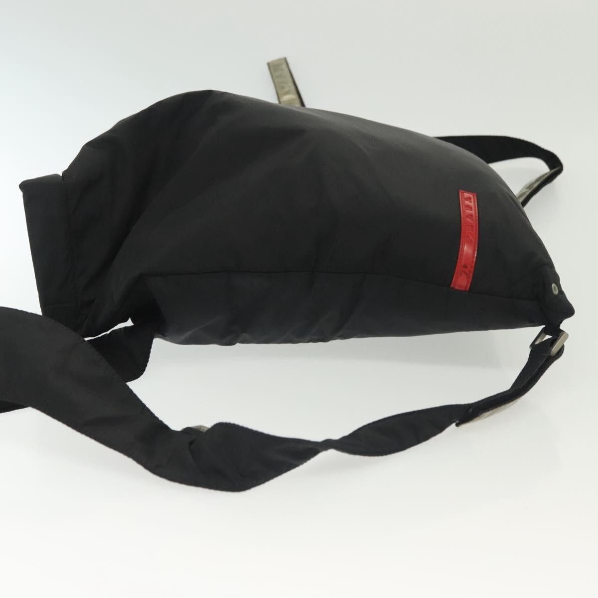 Prada PRADA Sports Backpack Nylon Black Silver Size ONE SIZE - 5 Thumbnail