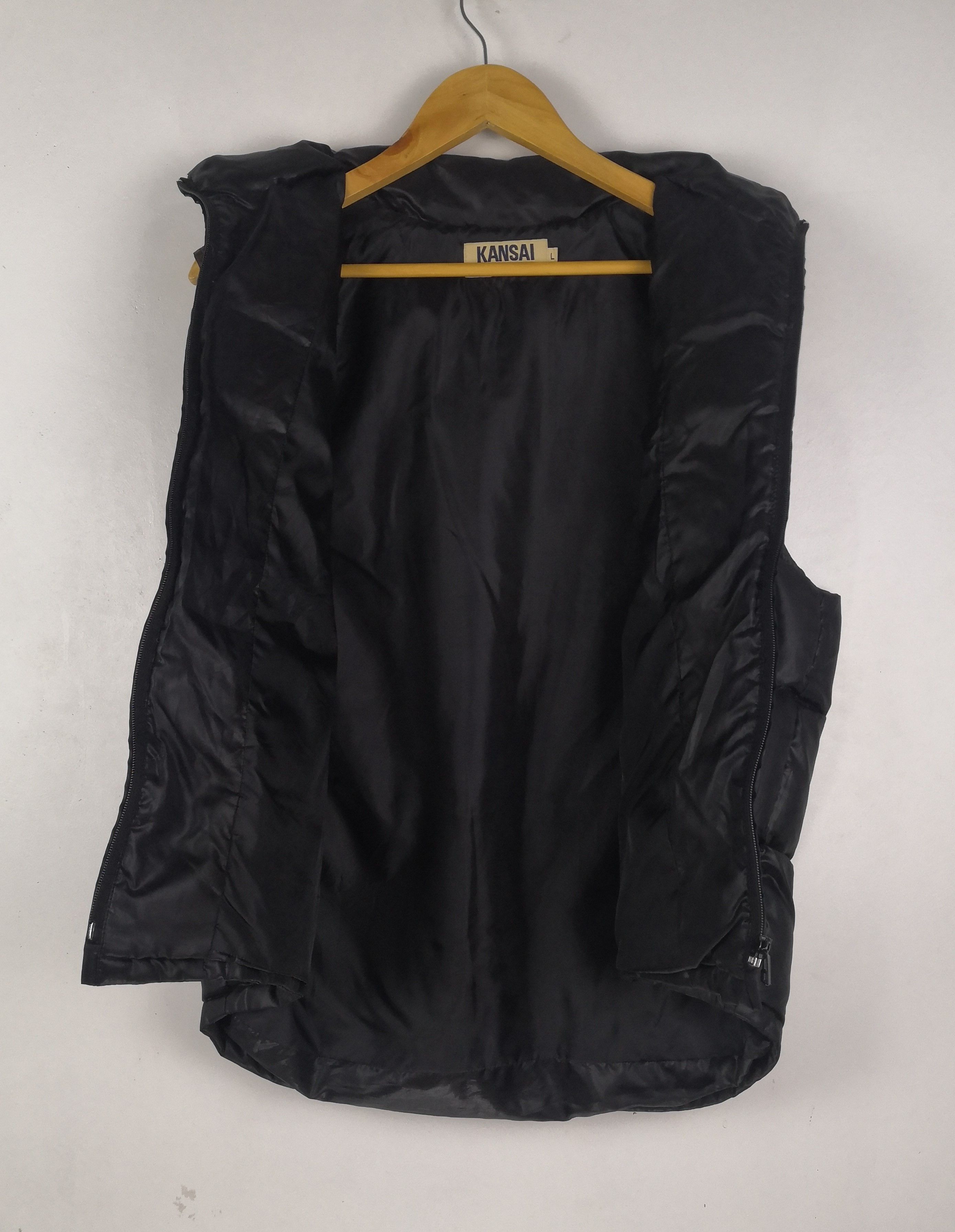 Kansai Yamamoto Vintage 90s Kansai Yamamoto Puffer Jacket Size US L / EU 52-54 / 3 - 3 Thumbnail