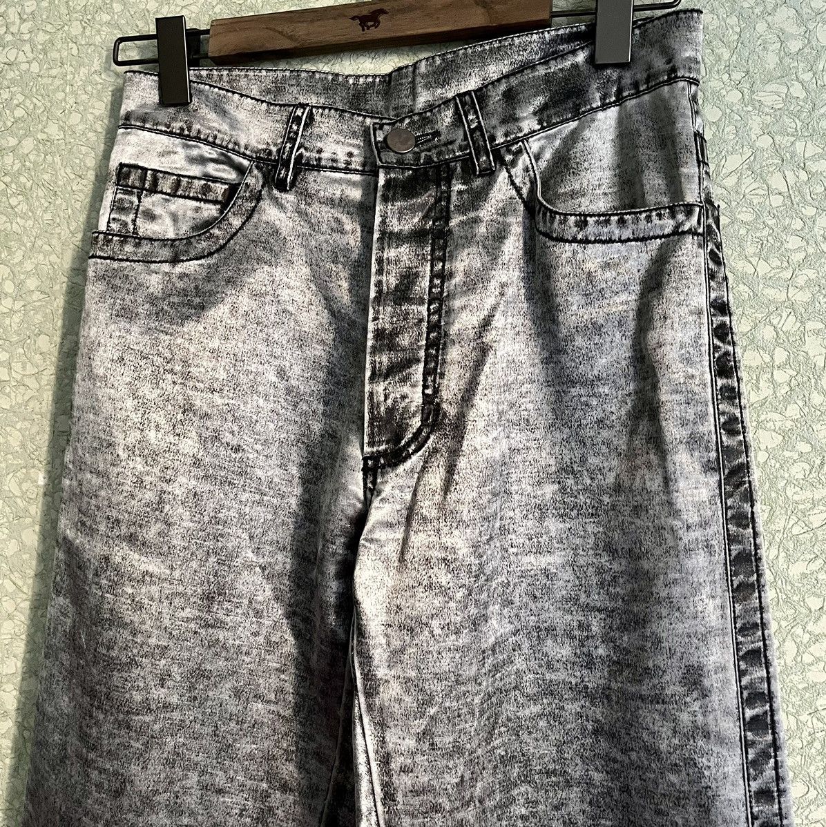 Ann Demeulemeester SS01 Silver 5-Pocket Pants Size US 28 / EU 44 - 3 Thumbnail