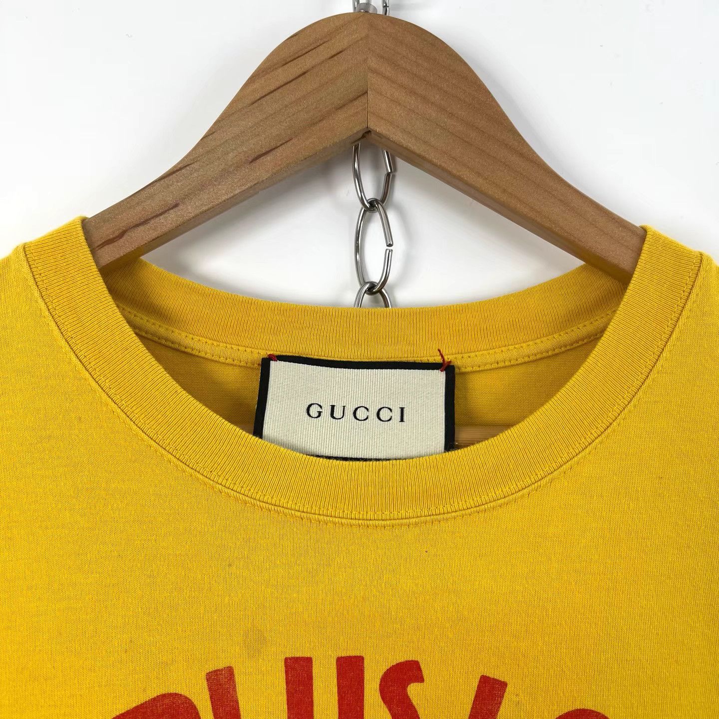 Gucci Gucci Yellow Anchor & Logo Print Short Sleeve K12 Size US M / EU 48-50 / 2 - 3 Thumbnail