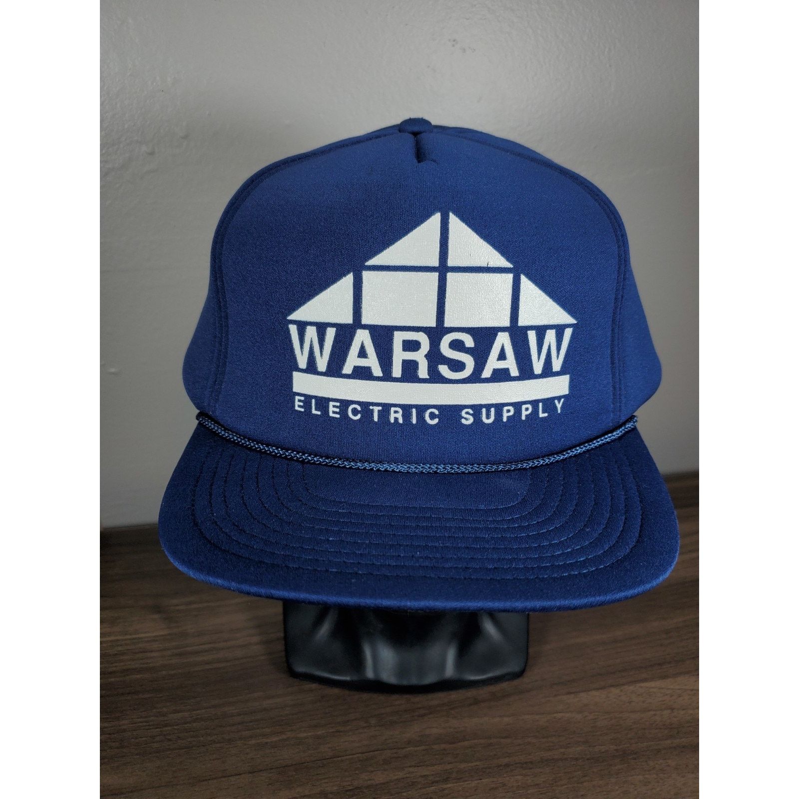 Vintage Warsaw Electric Supply Hat Snapback Cap Trucker Local Ad Size ONE SIZE - 3 Thumbnail