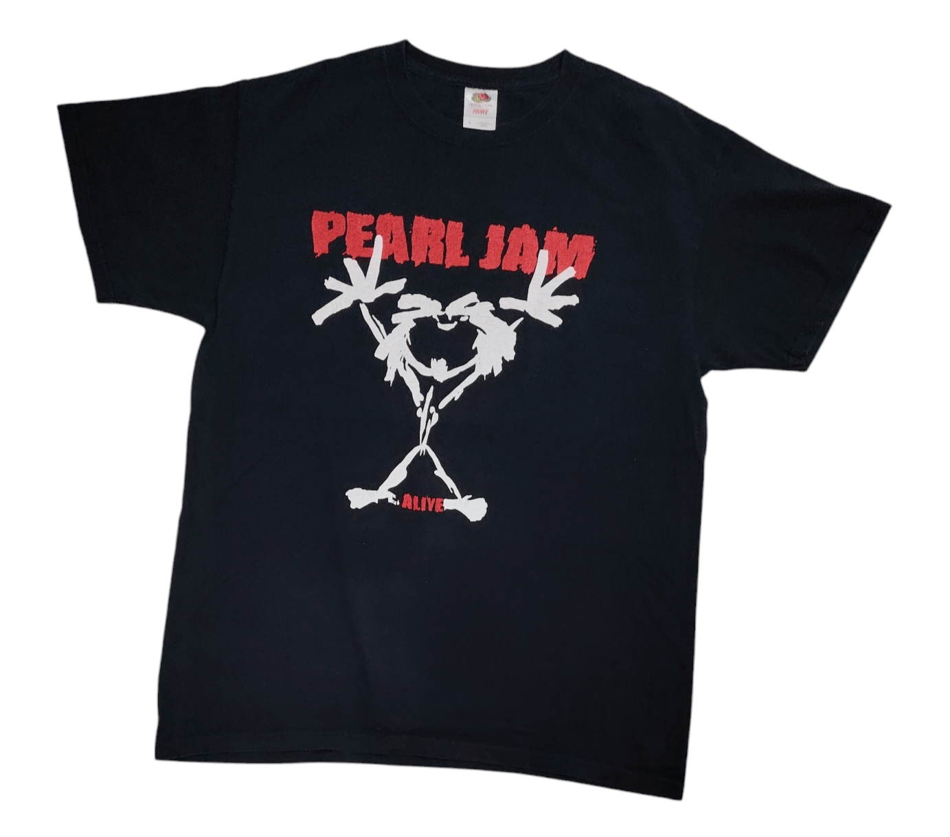 Band Tees × Vintage Vintage Pearl Jam Stick man t shirt Size US L / EU 52-54 / 3 - 1 Thumbnail