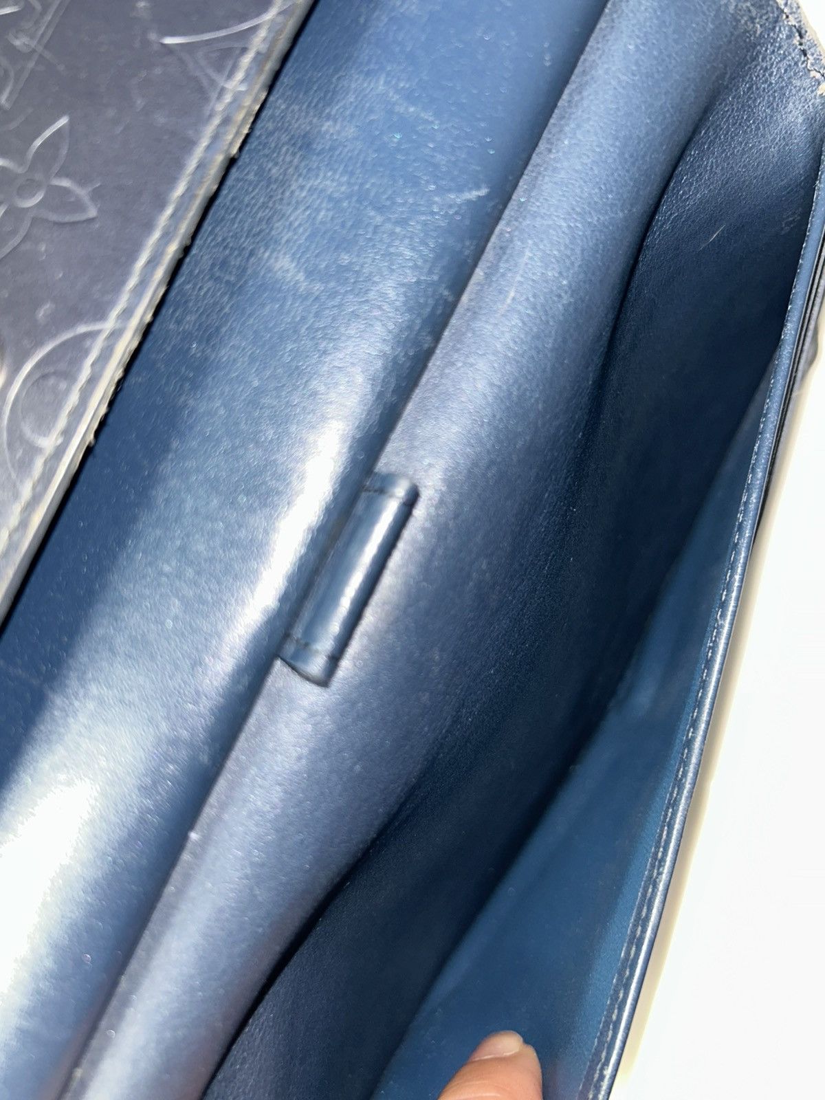 Louis Vuitton Louis Vuitton Gray Vernis Mat Porte Tresor Int’l Wallet Size ONE SIZE - 7 Thumbnail