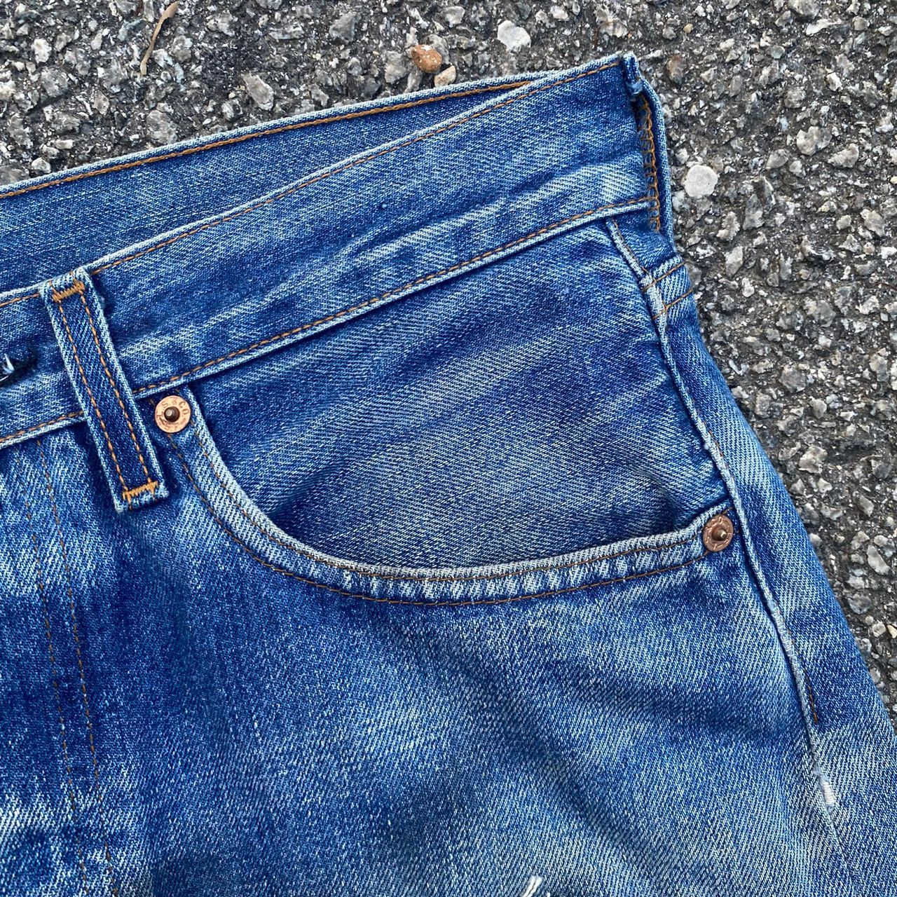 Levi's 💥Best offer💥Vintage 90s Levis 501 Patchwork Denim Size US 32 / EU 48 - 19 Thumbnail