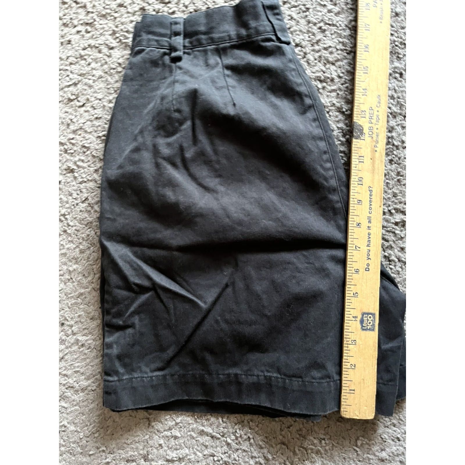 Gap Vintage GAP Solid High Waist Classic Fit Pleated Navy Blue Shorts Womens Sz 10R Size 32" / US 10 / IT 46 - 4 Thumbnail