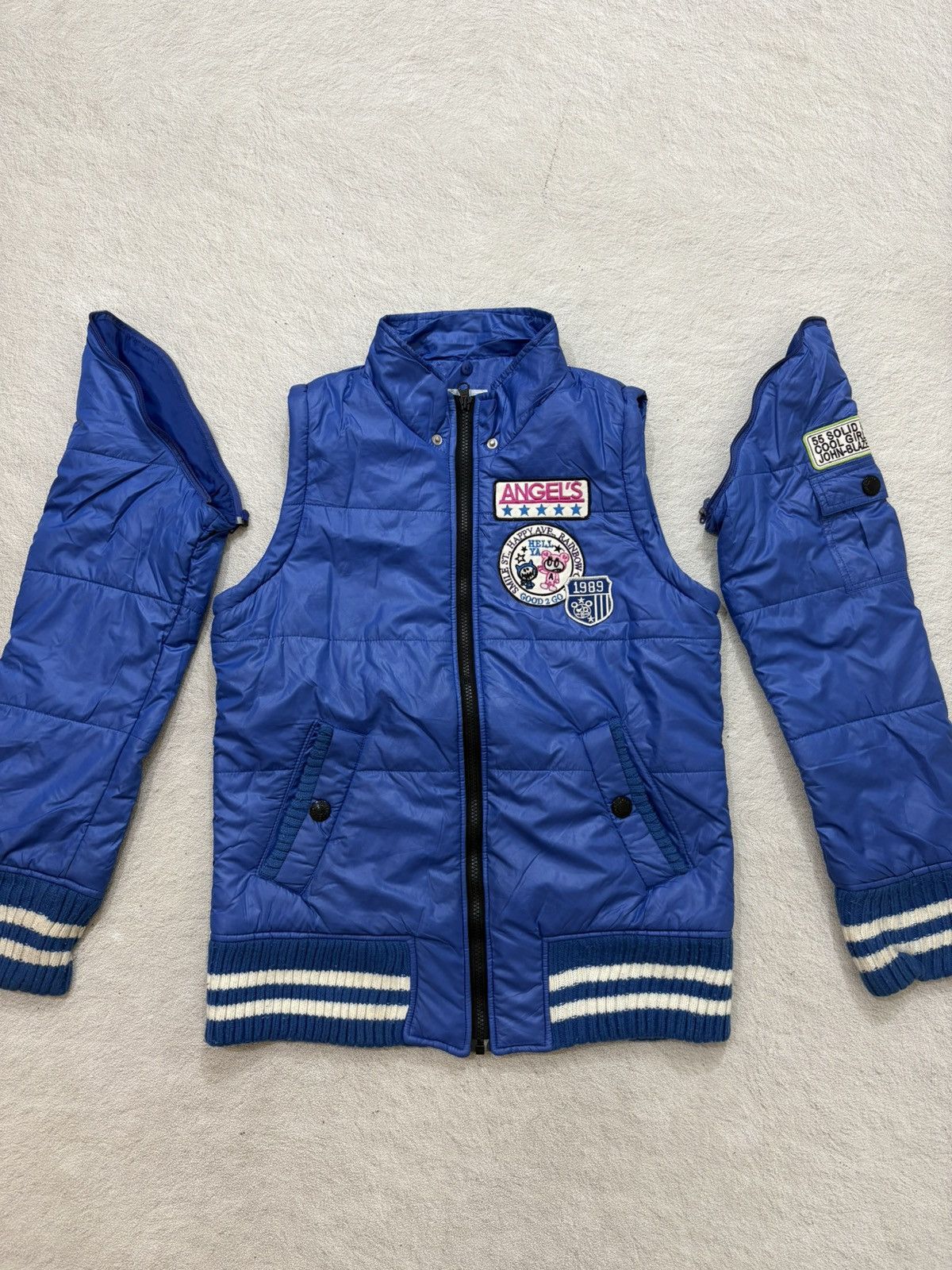 Comme des Garcons 2000s Angel blue puffer jacket beauty beast style Size US S / EU 44-46 / 1 - 1 Thumbnail