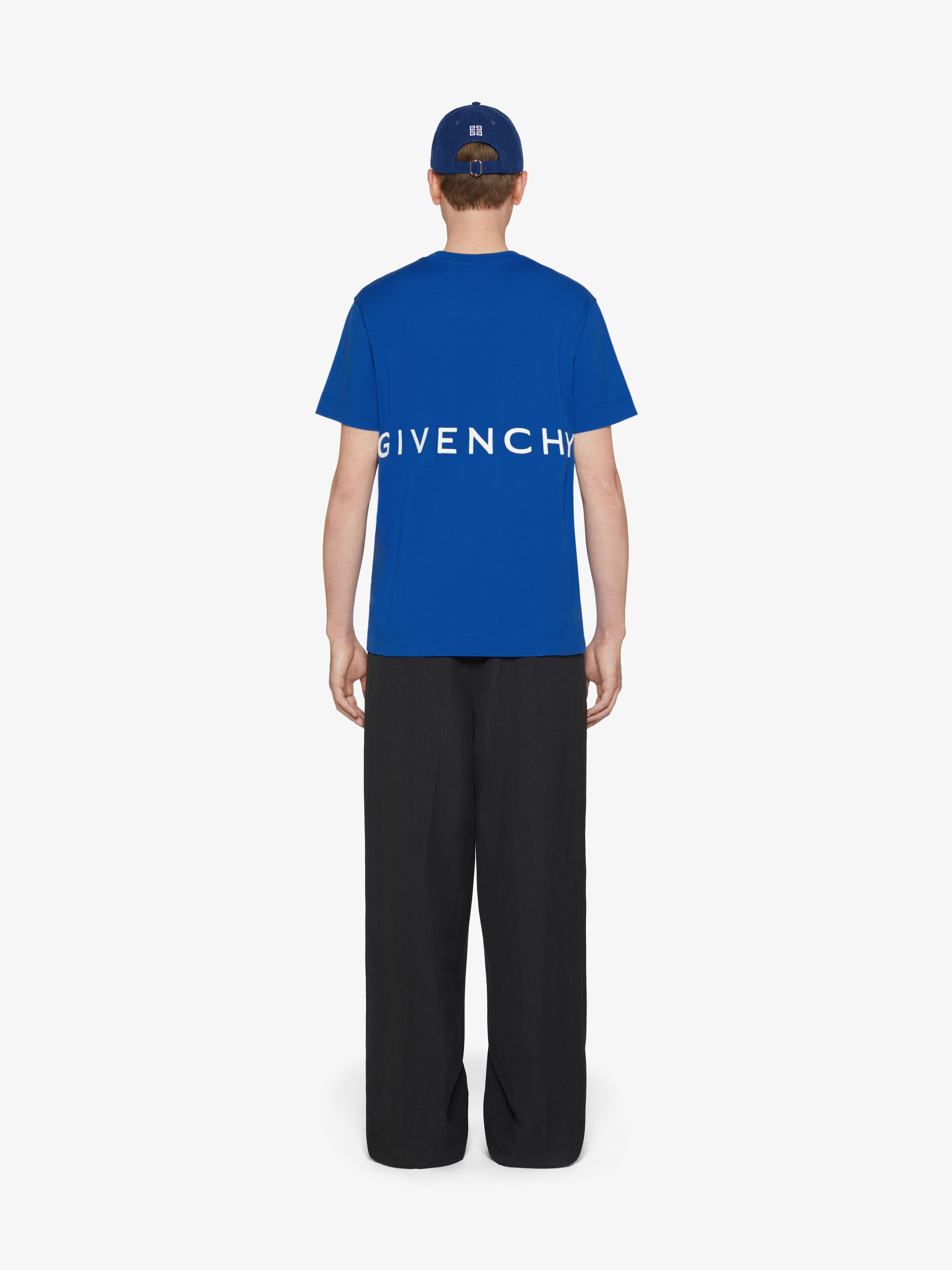 Disney × Givenchy Blue Oswald New York City Embroidered Logo T-shirt Size XS / US 0-2 / IT 36-38 - 4 Thumbnail