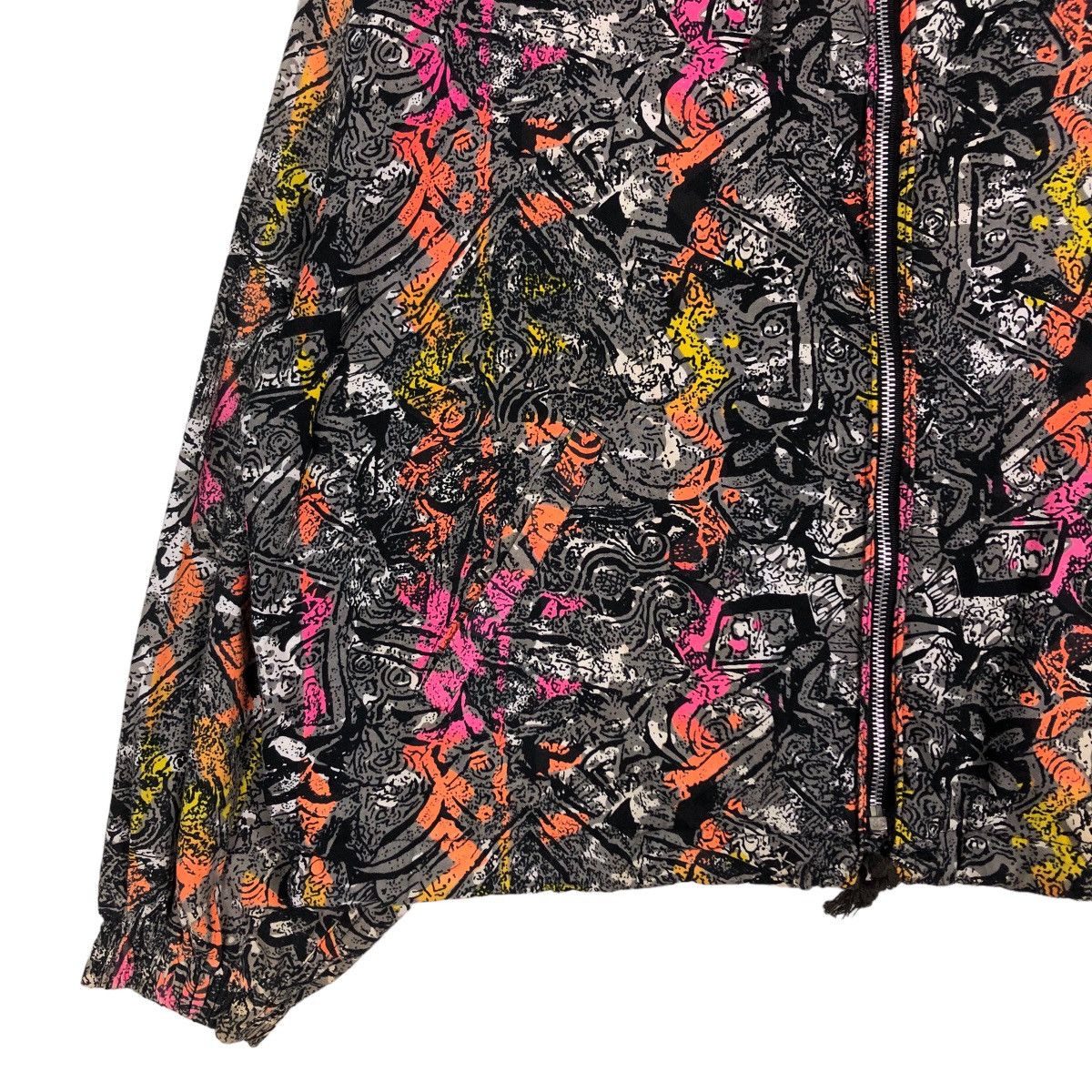 Hysteric Glamour 🔥Vintage Cropped Zipper Bomber Jacket Creation Cube Rare Size US L / EU 52-54 / 3 - 4 Thumbnail