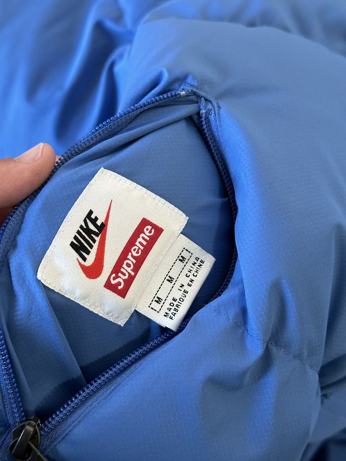 Nike × Supreme Supreme X Nike snakeskin reversible puffer jacket Size US M / EU 48-50 / 2 - 6 Thumbnail