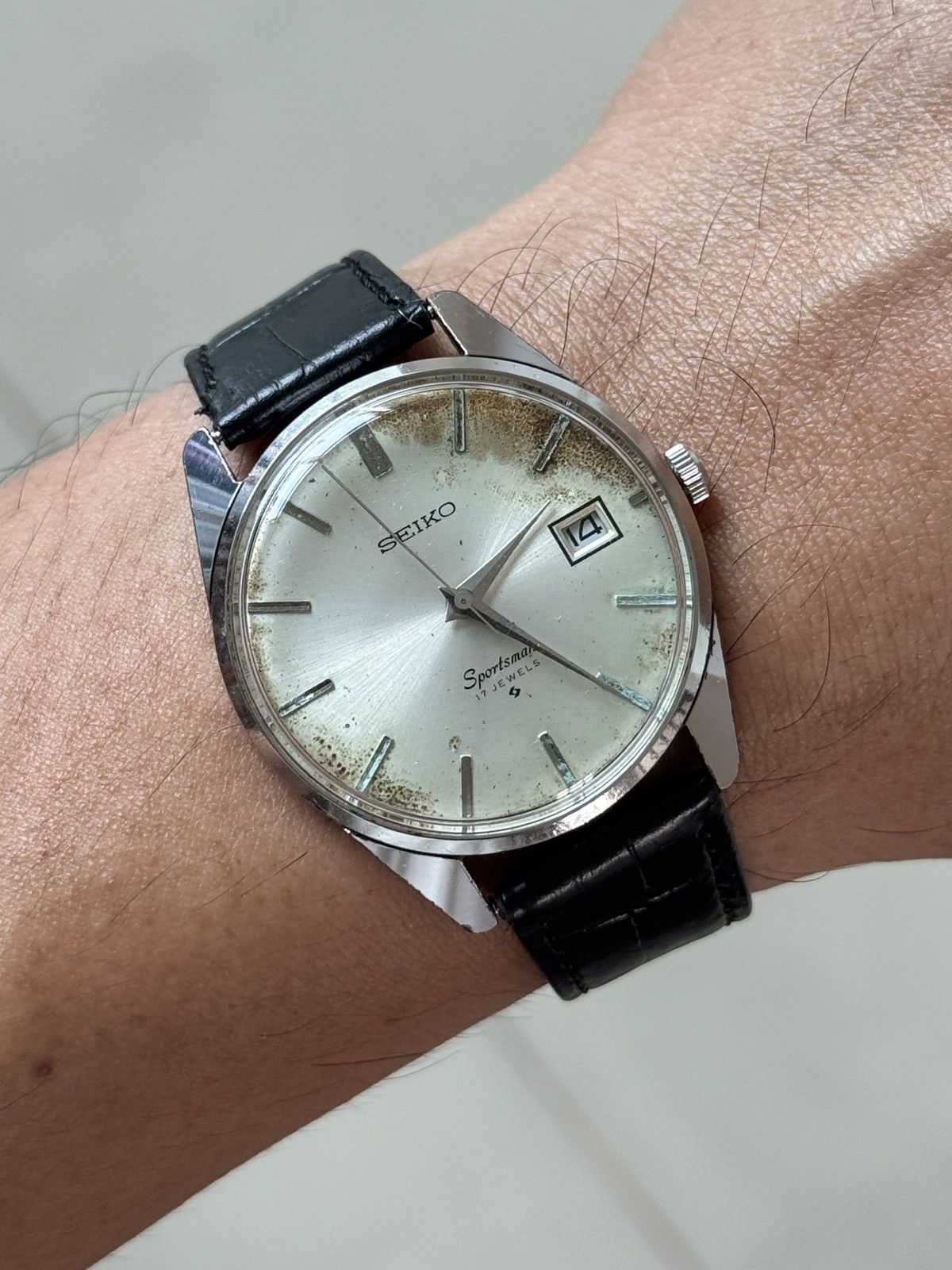 Seiko VINTAGE SEIKO SPORTSMAN JDM JAPAN WATCH Size 36 - 3 Thumbnail