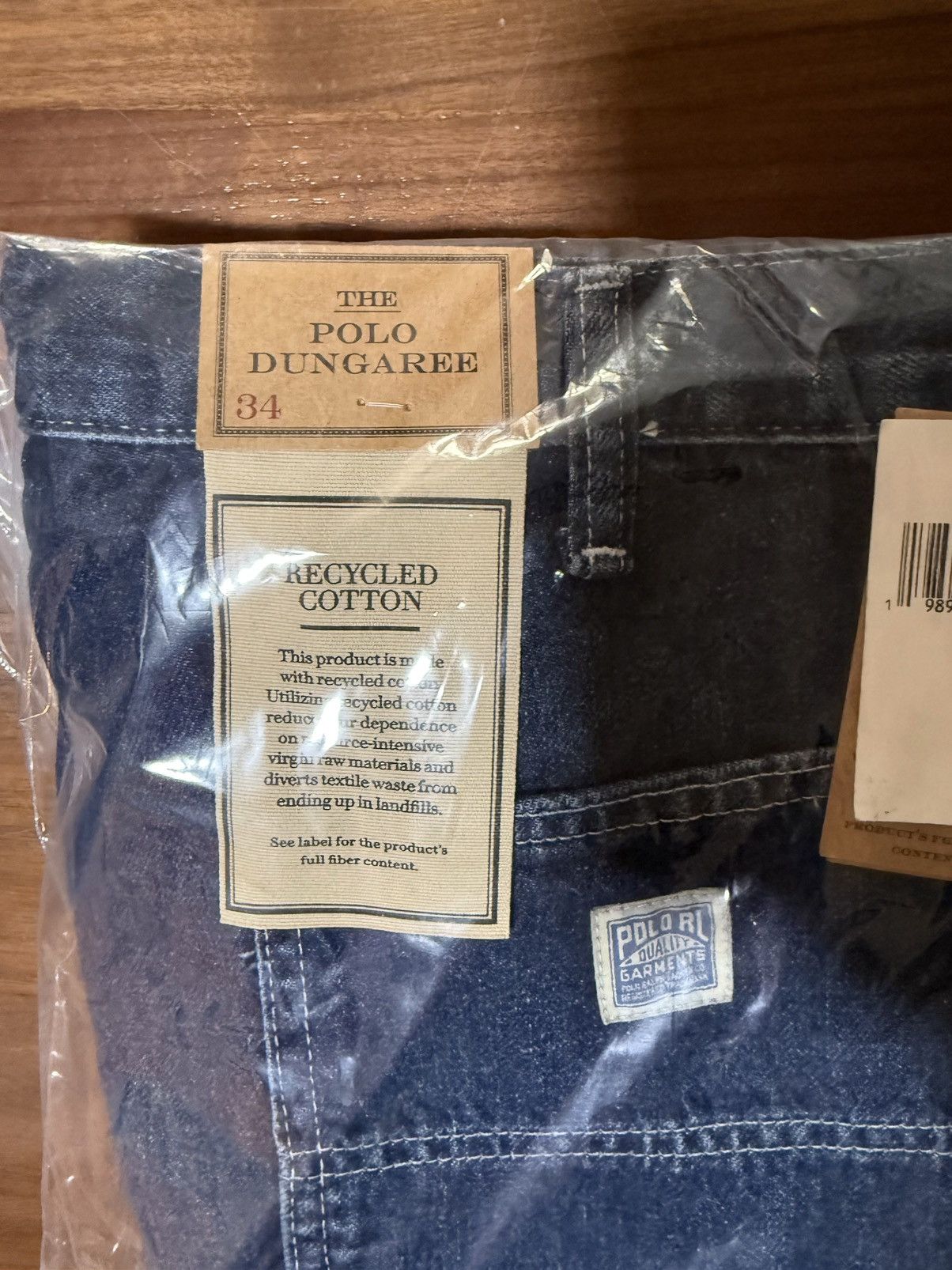 Polo Ralph Lauren Ralph Lauren Polo Dungaree Fit Carpenter Jean Blue Size 34 Size US 34 / EU 50 - 8 Thumbnail