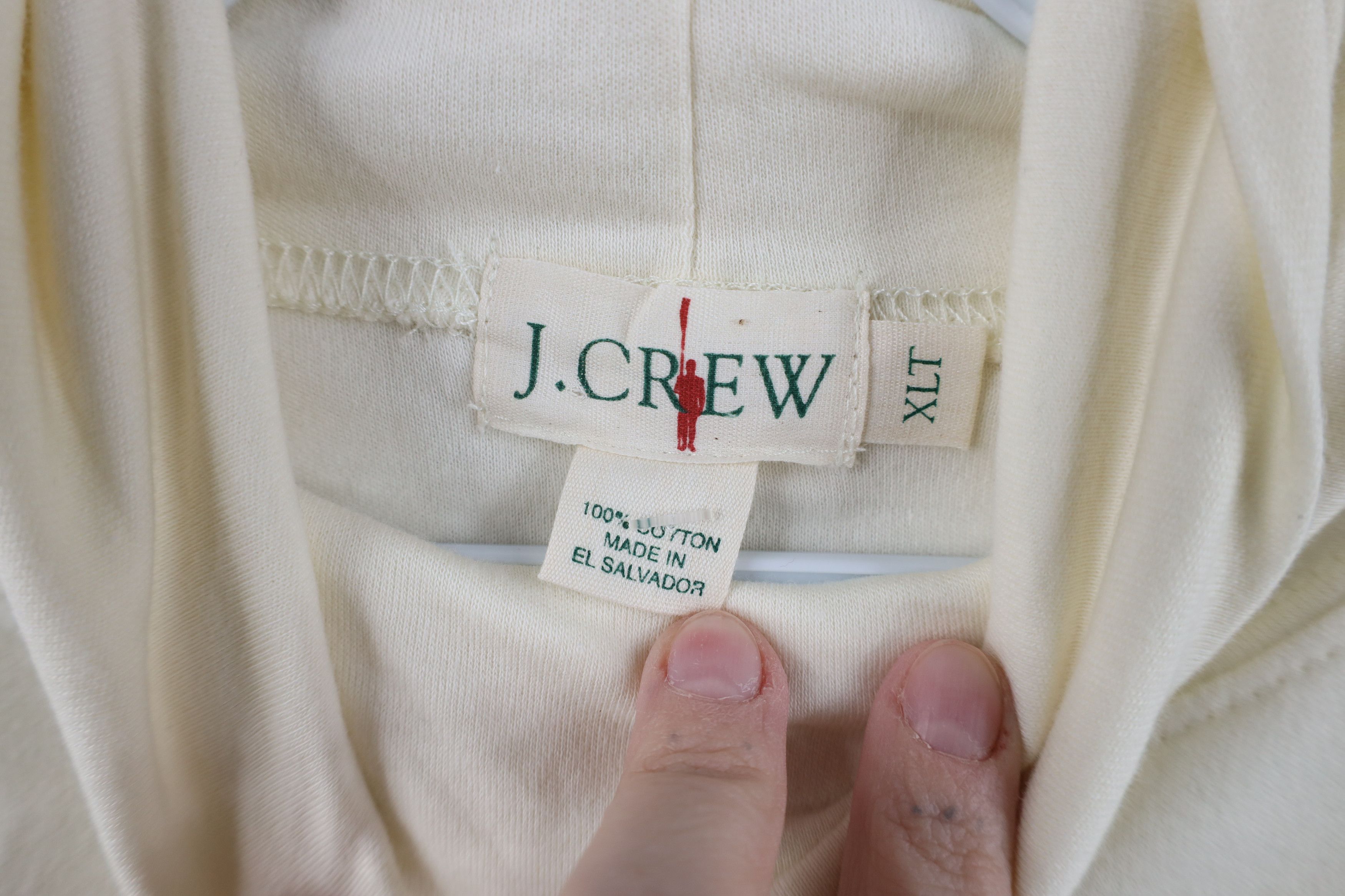 J.Crew Deadstock Vintage 90s J Crew Long Sleeve Turtleneck T-Shirt Size US XL / EU 56 / 4 - 6 Thumbnail