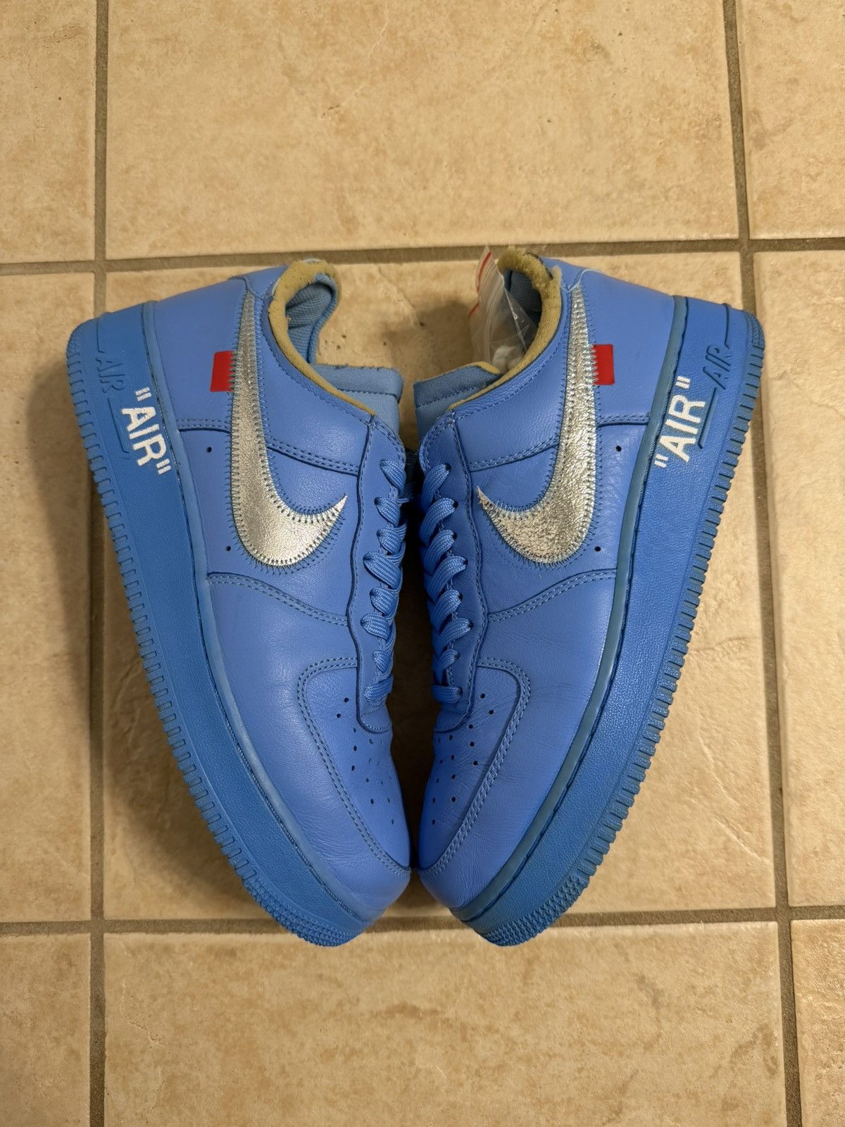 Nike × Off-White Nike Air Force 1 x Off White MCA Size US 9.5 / EU 42-43 - 1 Thumbnail