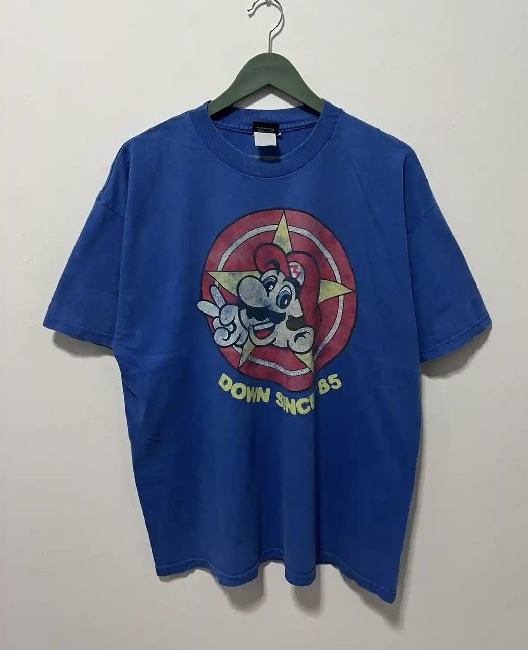 Nintendo × Vintage Vintage Y2k Nintendo Duper Mario Big Logo Tee Size US XL / EU 56 / 4 - 1 Thumbnail