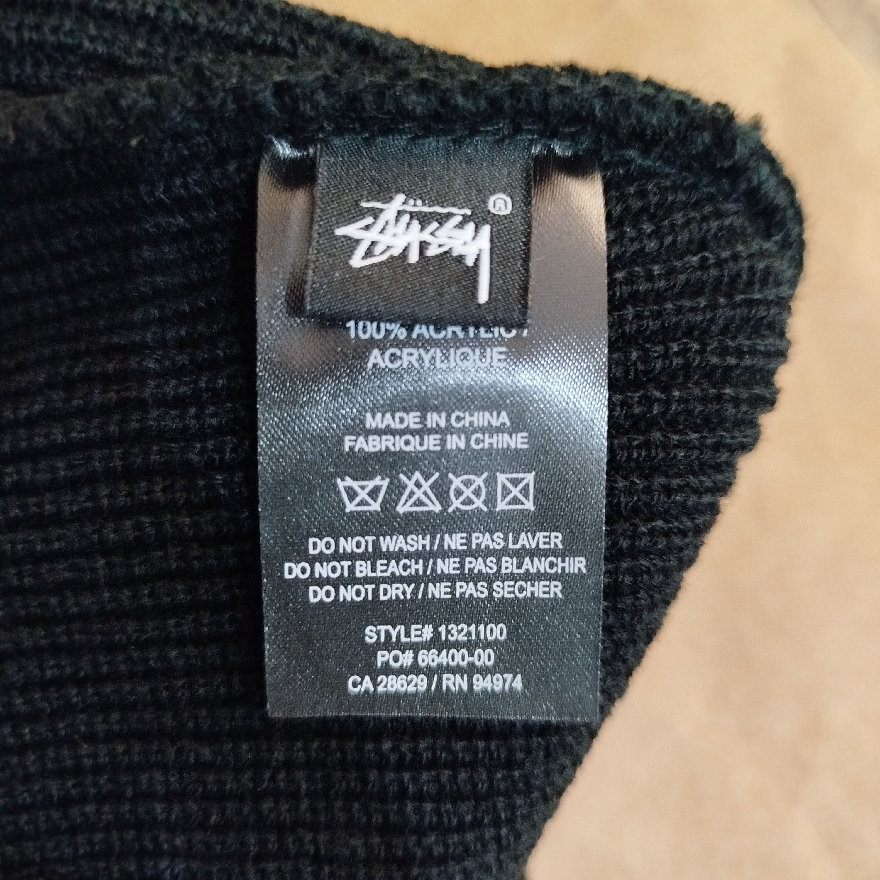 Stussy Stussy Workgear Waffle Cuff Beanie Size ONE SIZE - 4 Thumbnail
