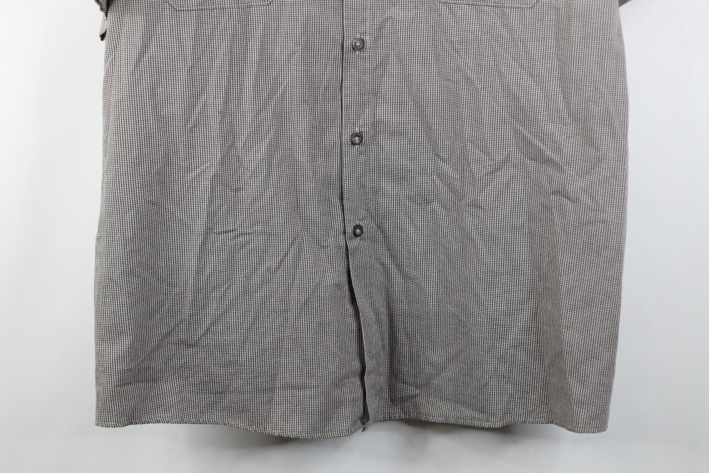 Vintage Vintage 90s Streetwear Short Sleeve Button Shirt Plaid Size US XL / EU 56 / 4 - 3 Thumbnail