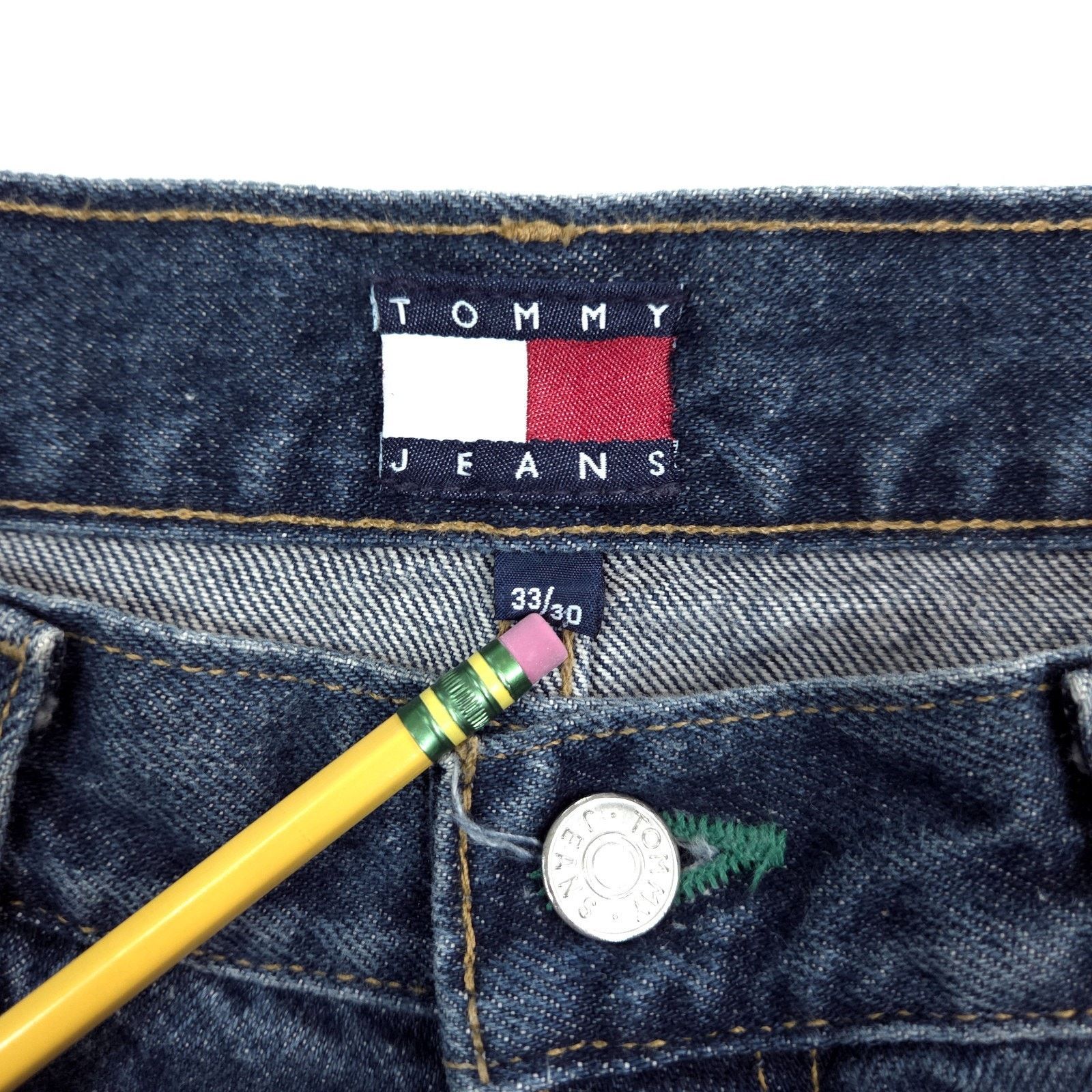 Tommy Hilfiger Tommy Hilfiger Freedom Jeans 33x30 Baggy Loose Tapered Y2K Size US 33 - 3 Thumbnail