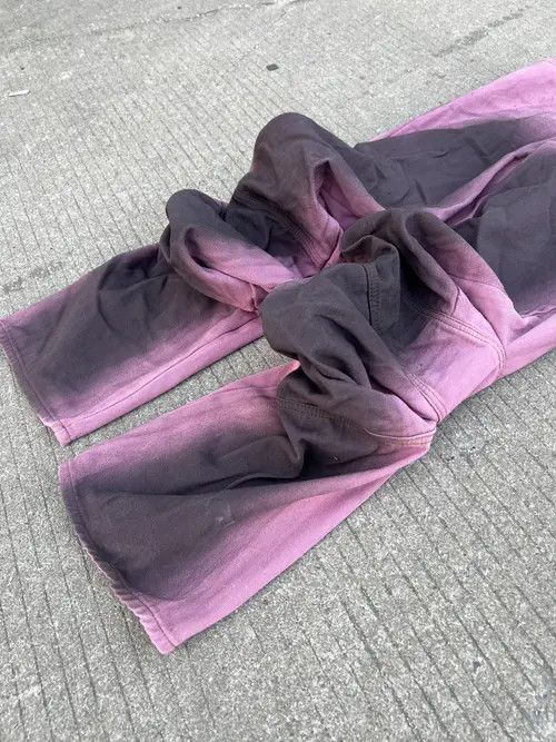 VIBE Deep Dye Purple Straight Denim Jeans Size US 30 / EU 46 - 8 Thumbnail