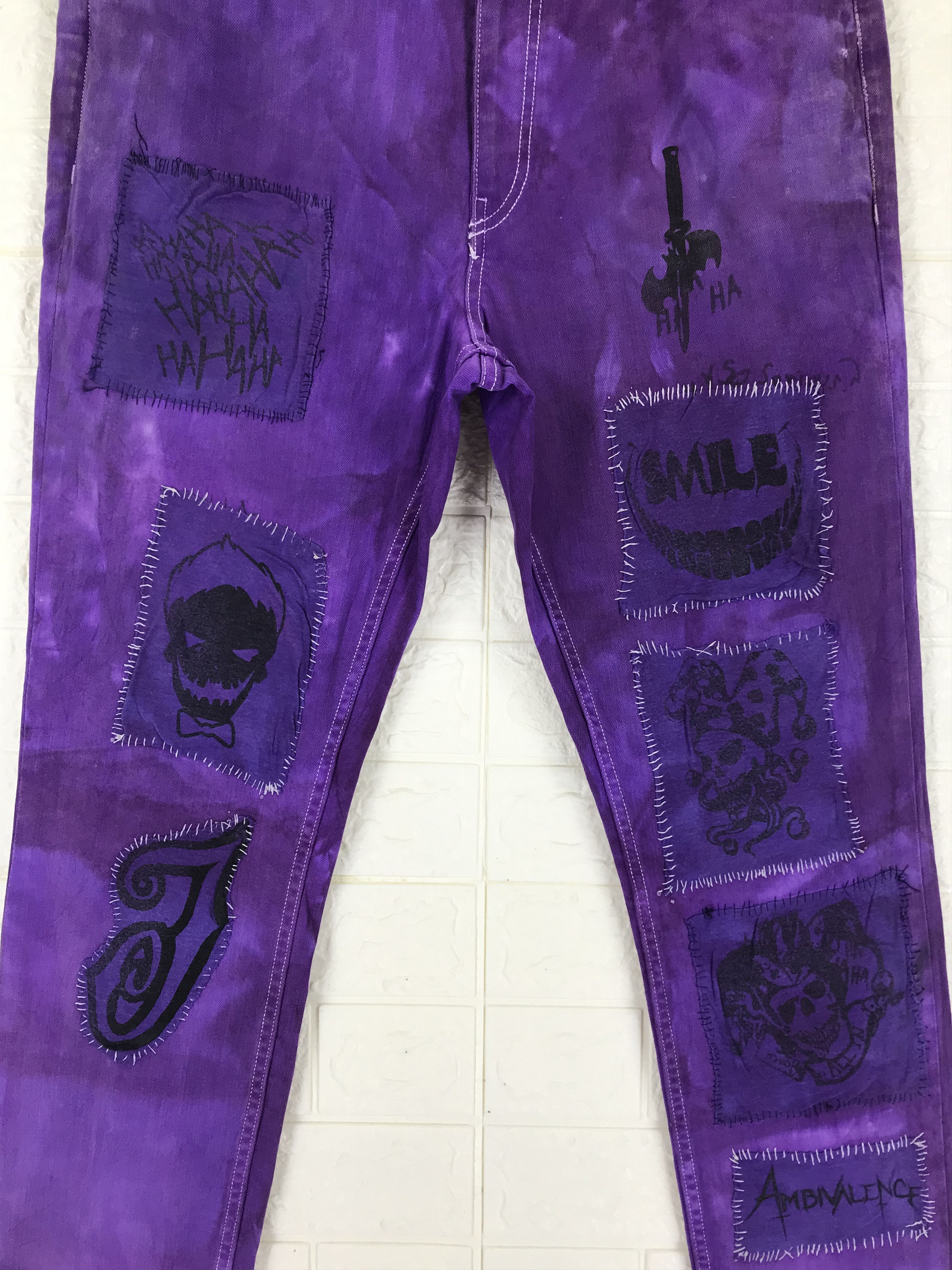 H&M H&M Custom Joker Ambivalence Jeans Size US 34 / EU 50 - 3 Thumbnail