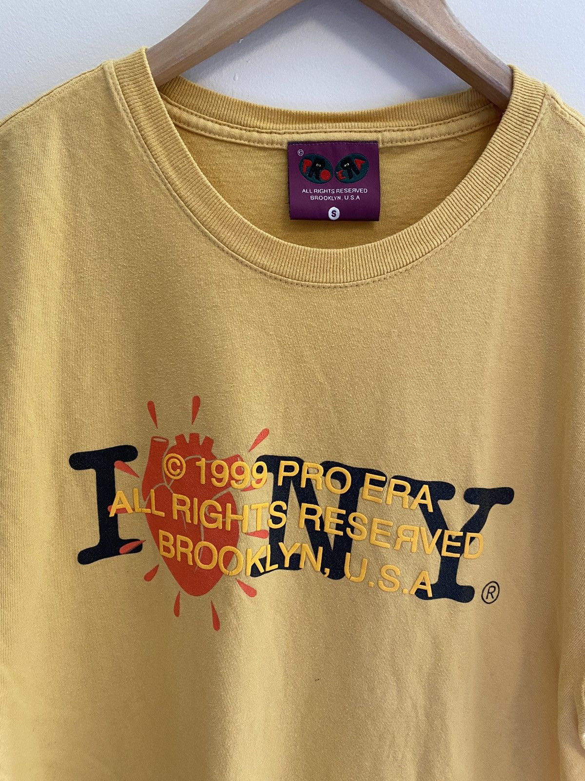 Pro Era Pro Era Yellow T-Shirt Size US S / EU 44-46 / 1 - 2 Thumbnail