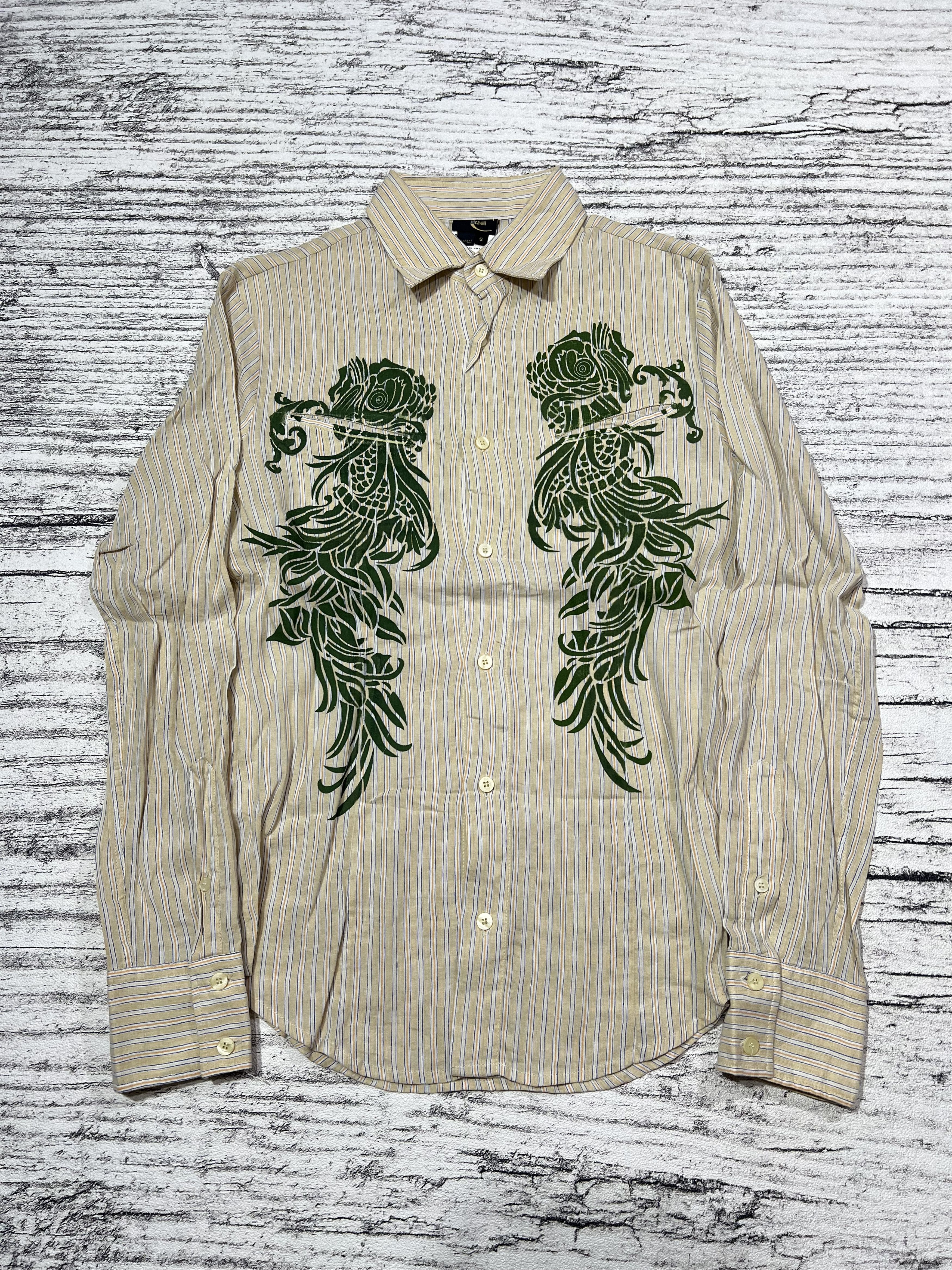 Just Cavalli 2000s Just Cavalli Guayabera Longsleeve Shirt Size US M / EU 48-50 / 2 - 1 Thumbnail