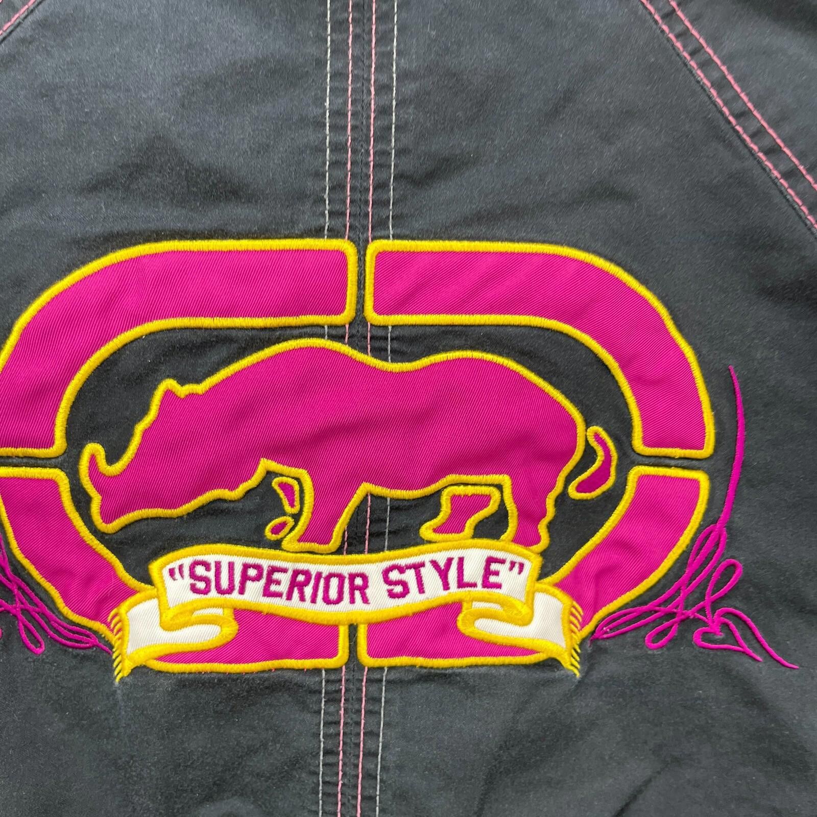 Other Vintage Y2K Ecko Red Zip Up Jacket Hip Hop Womens Large Size L / US 10 / IT 46 - 3 Thumbnail