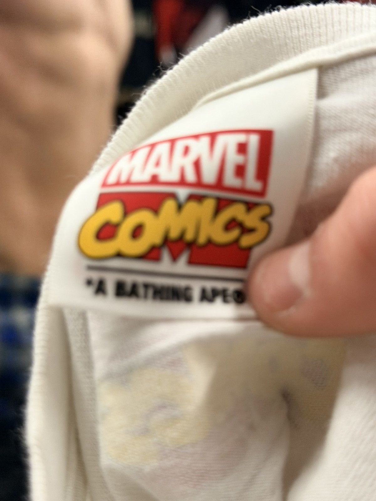 Bape Bape Marvel T-Shirt Size US XL / EU 56 / 4 - 3 Thumbnail