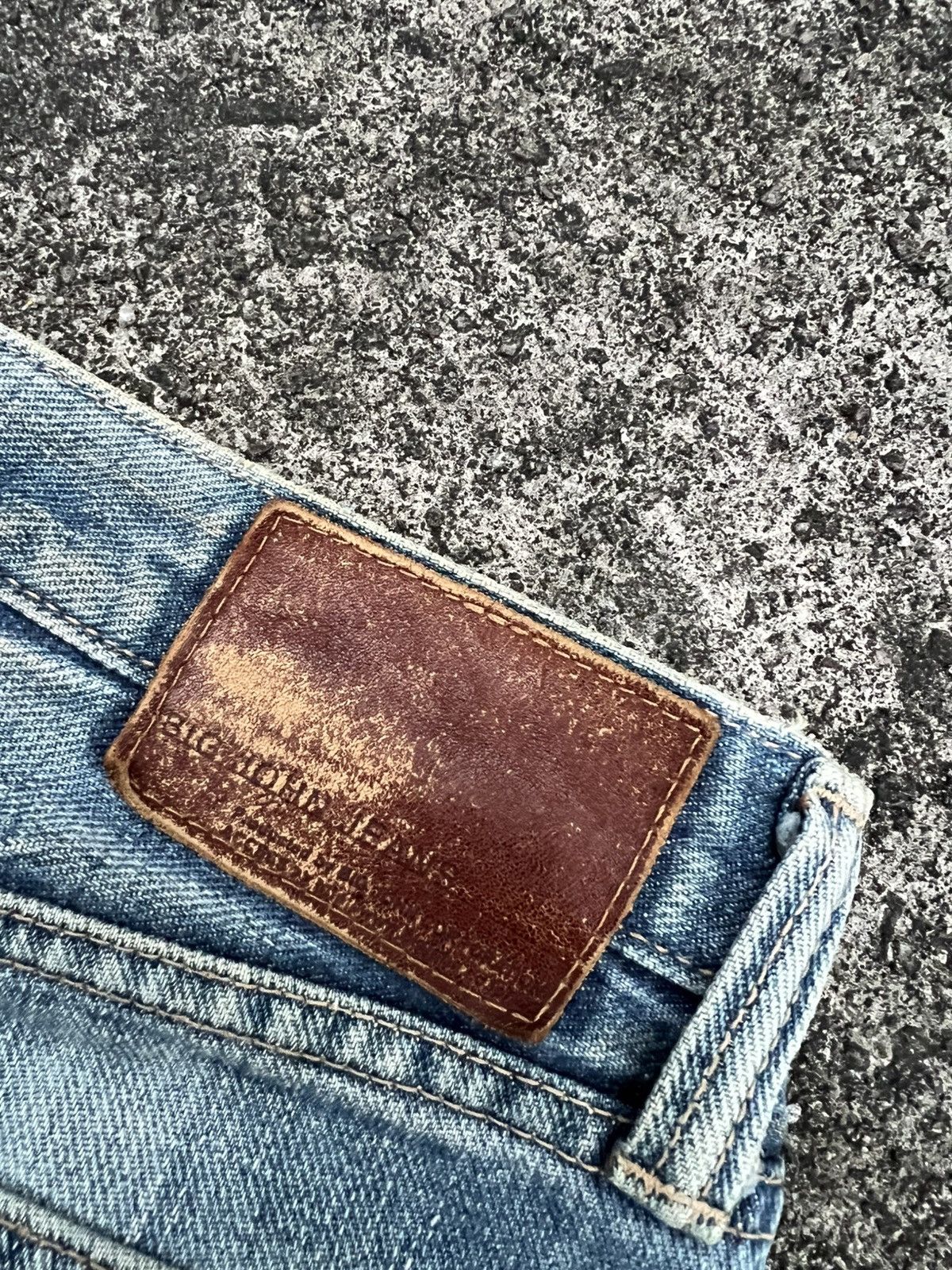 Big John × If Six Was Nine × Vintage VINTAGE 90’S BIG JOHN MUD WASH JEAN Size US 28 / EU 44 - 16 Thumbnail