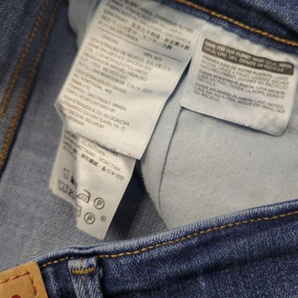 Levi's Levi's Mid-Rise Skinny Jeans. Size 31. Excellent Condition Size 31" - 8 Thumbnail