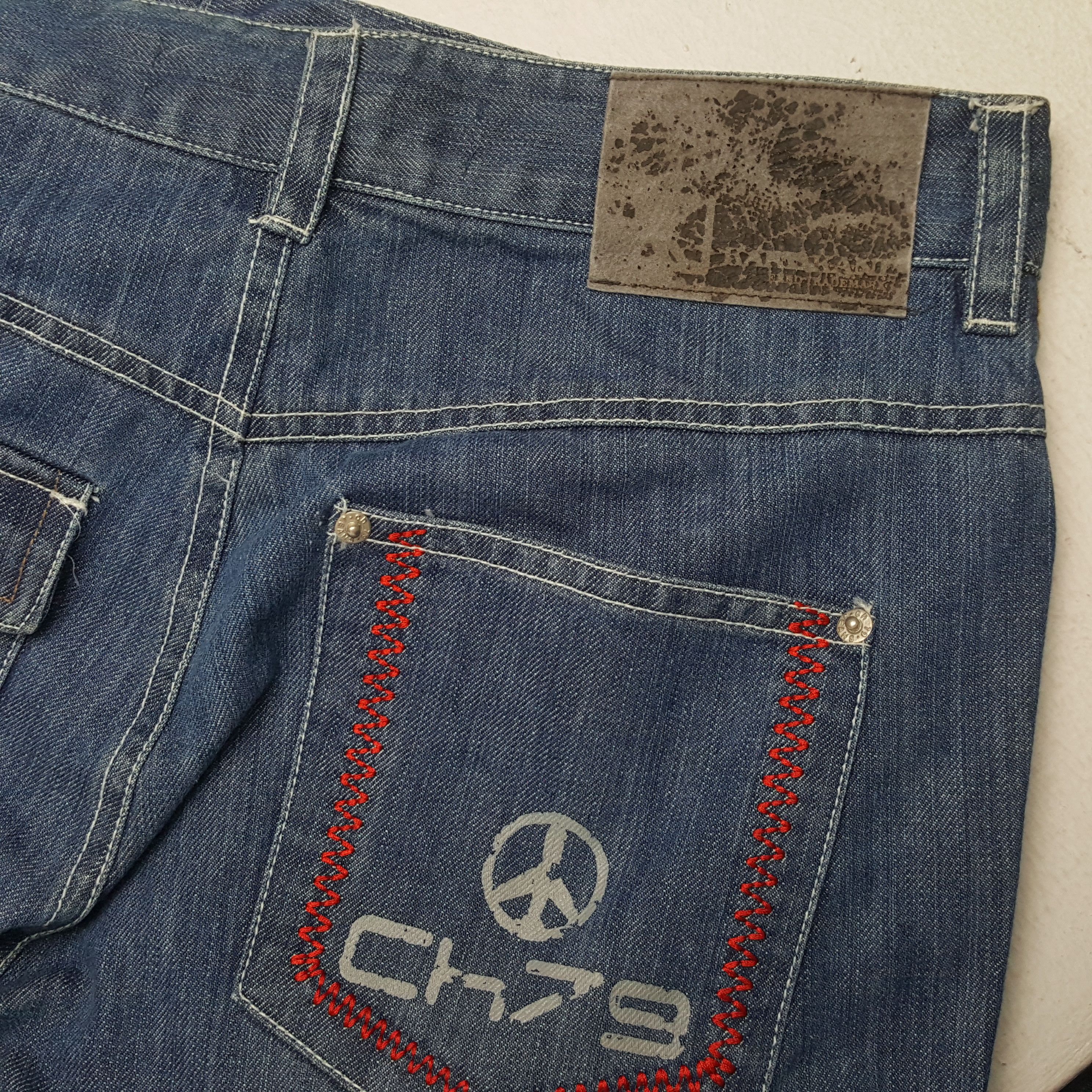 Karl Kani × Vintage Vintage KARL KANI American Streetwear Skateboard Cargo Jeans Size US 27 - 14 Thumbnail