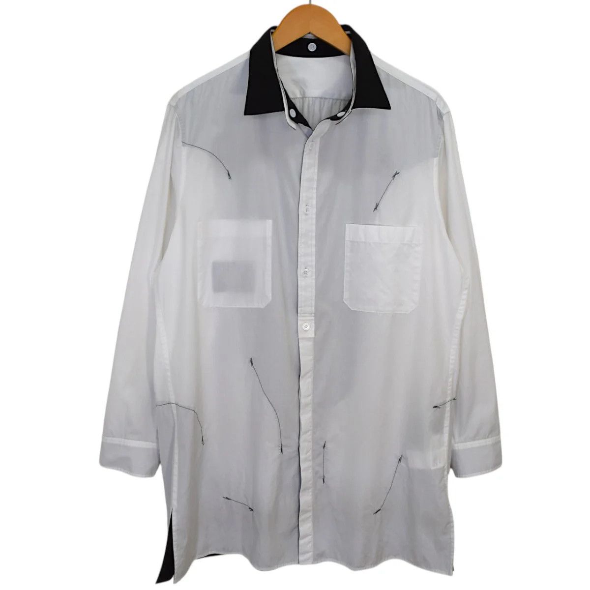 Yohji Yamamoto Yohji Yamamoto pour homme/ Spare collar B-shirt Size US M / EU 48-50 / 2 - 3 Thumbnail