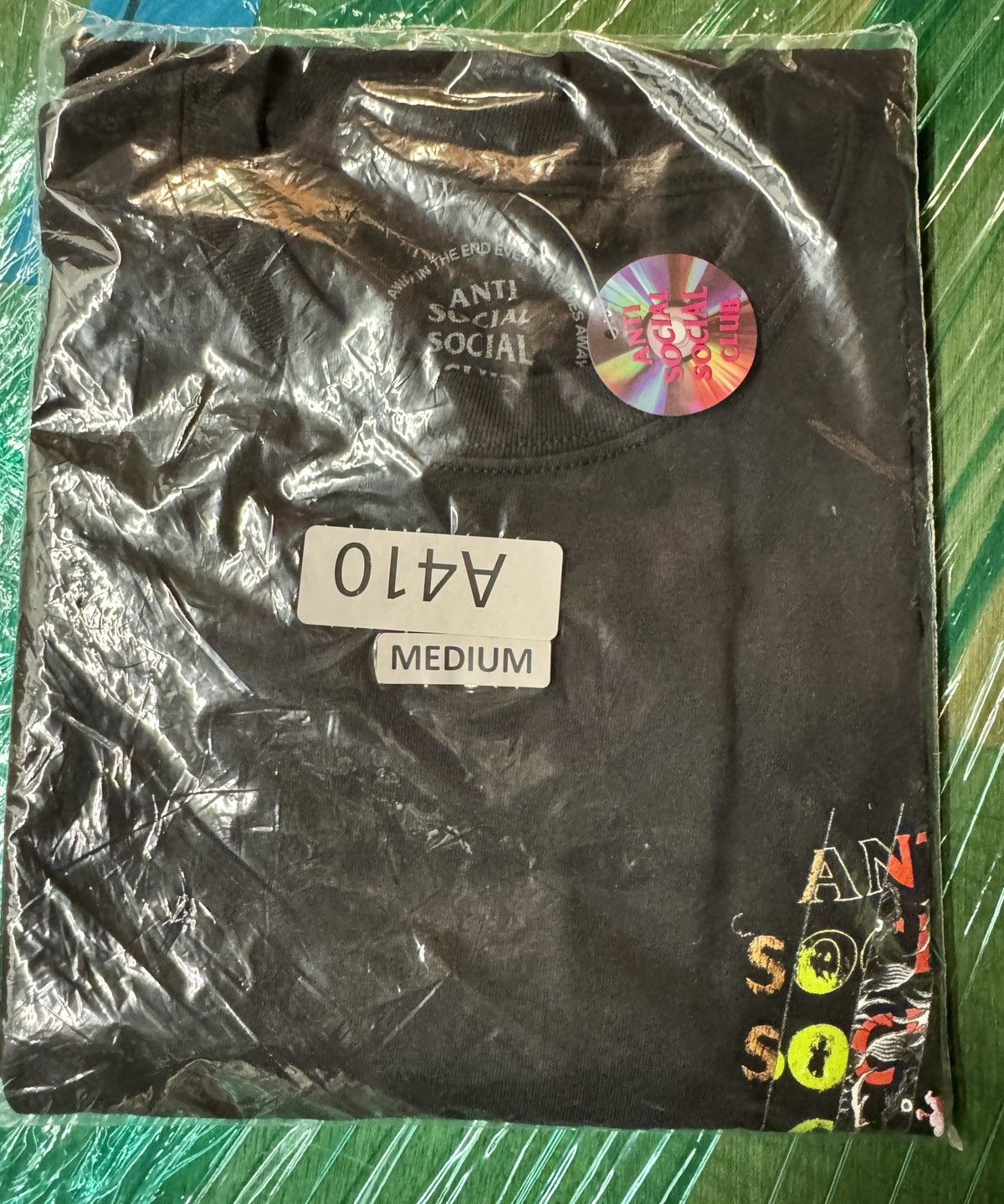 Anti Social Social Club Brand New Anti Social Social Club Black Madness T Sz. M Size US M / EU 48-50 / 2 - 2 Thumbnail