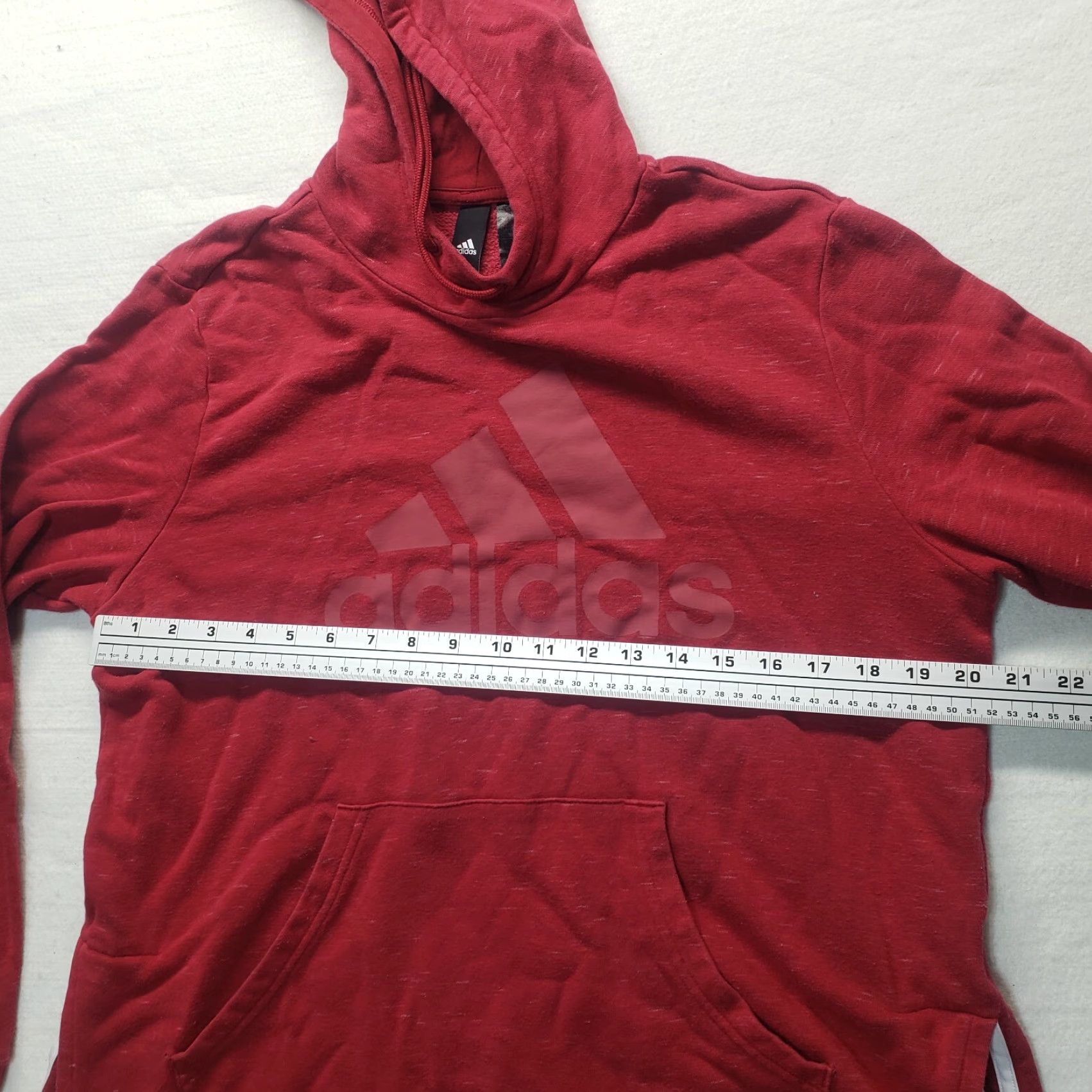 Adidas Adidas Hooded Jacket Women L Red Sweatshirt Logo Long Sleeve Large Size L / US 10 / IT 46 - 4 Thumbnail