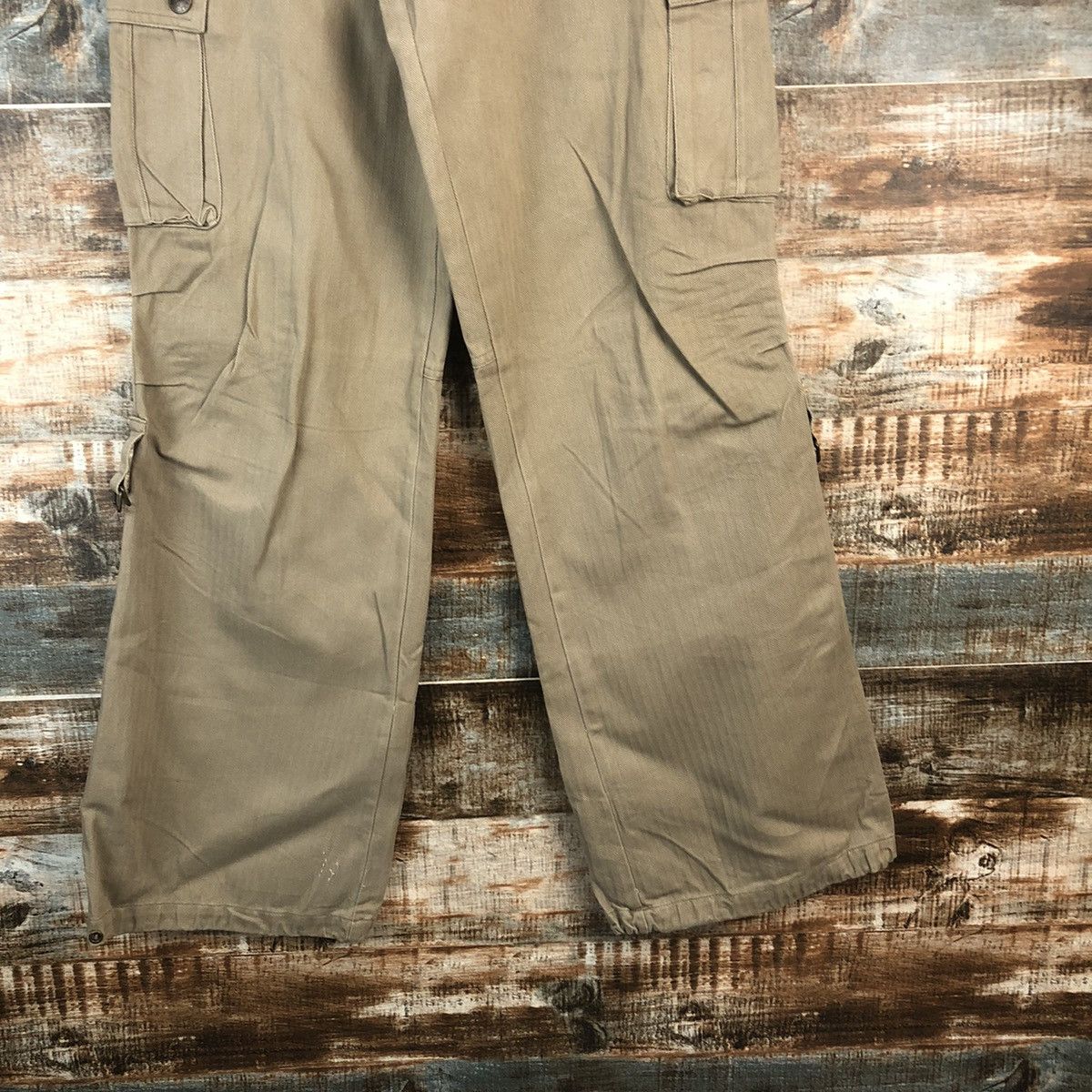 Japanese Brand DL Japanese Brand Brown Cargo Multipocket Pants #C704 Size 25" / US 0 / IT 36 - 6 Thumbnail
