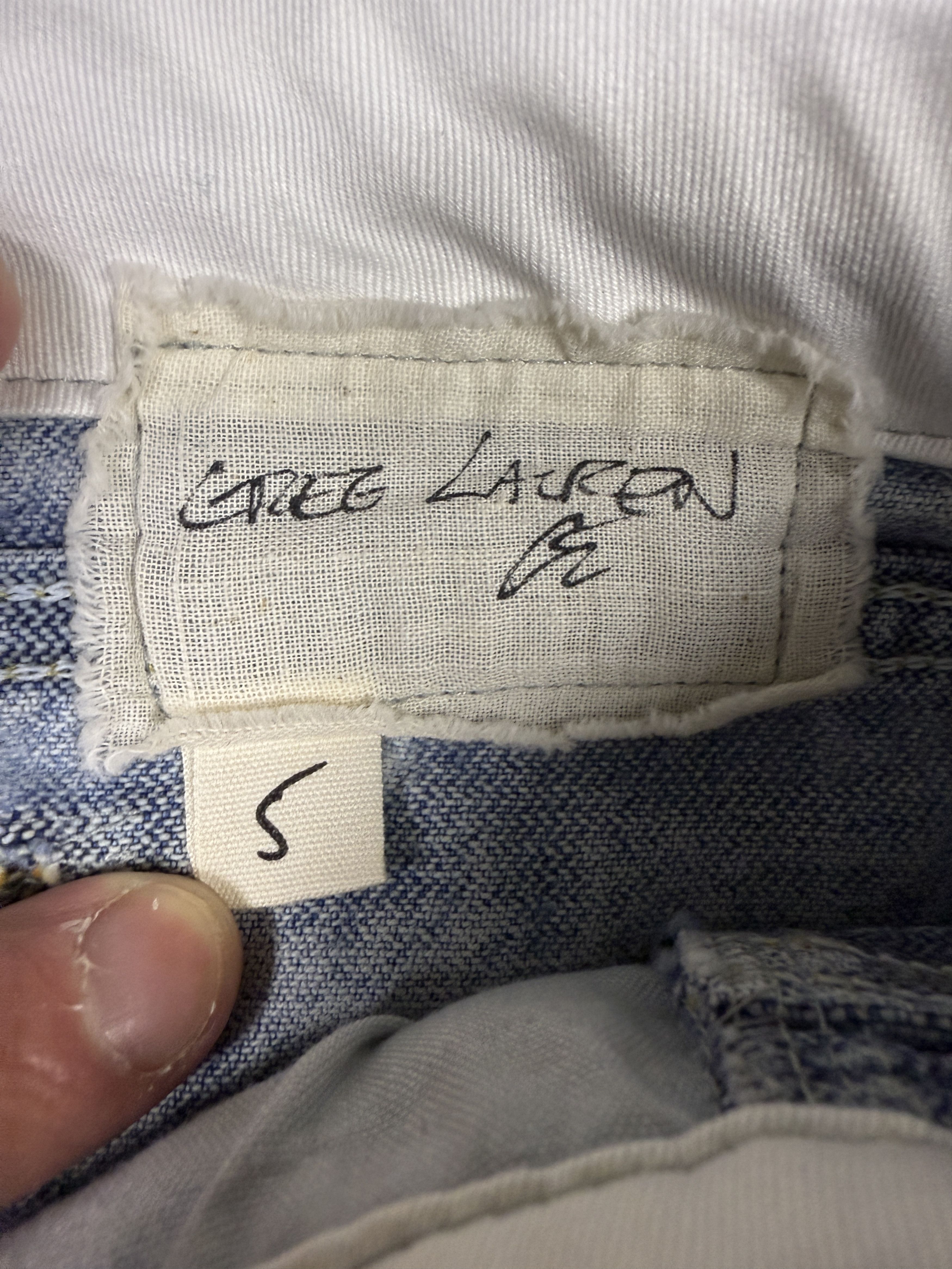 Greg Lauren $1250 Greg Lauren Tux Denim Lounge Pant Jeans Size US 42 / EU 58 - 8 Thumbnail