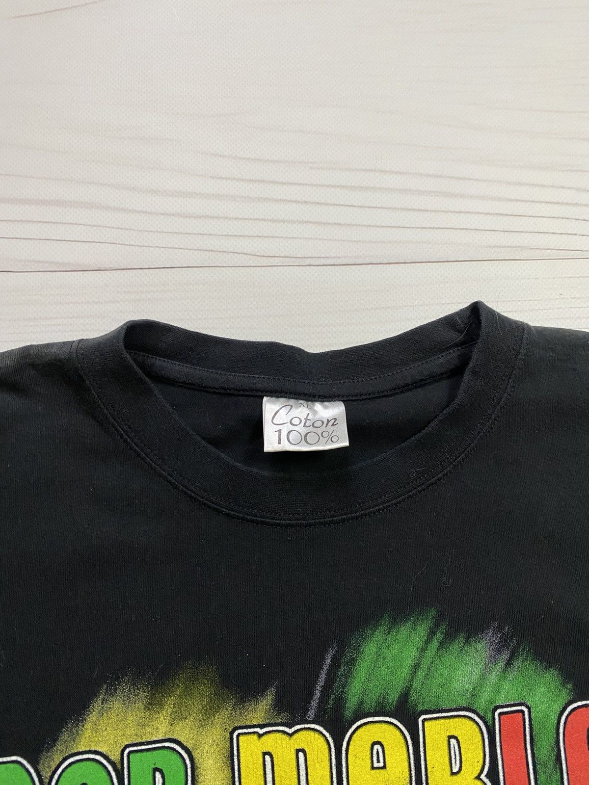 Bob Marley Vintage 2001 Bob Marley Smoking Joint Graphic T-Shirt Size US XL / EU 56 / 4 - 3 Thumbnail