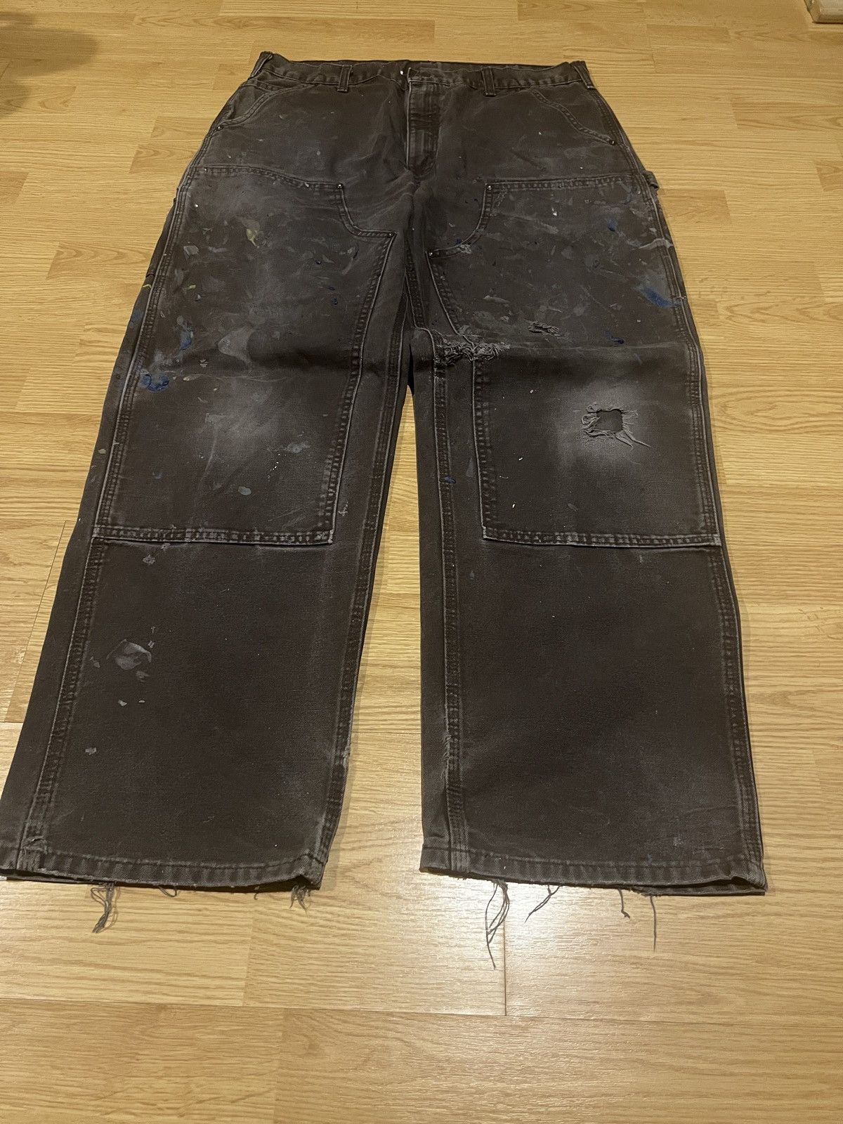 Carhartt Carhartt Brown Double Knee Size US 33 - 1 Thumbnail