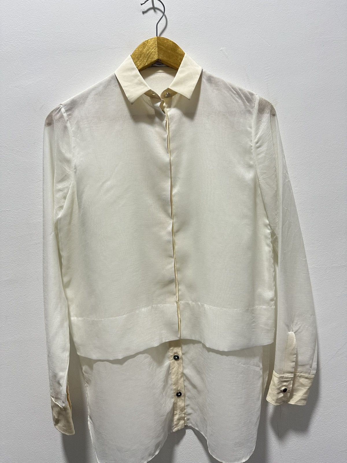 Alexander Wang Alexander Wang Button Up Shirt Nice Design Size XS / US 0-2 / IT 36-38 - 4 Thumbnail