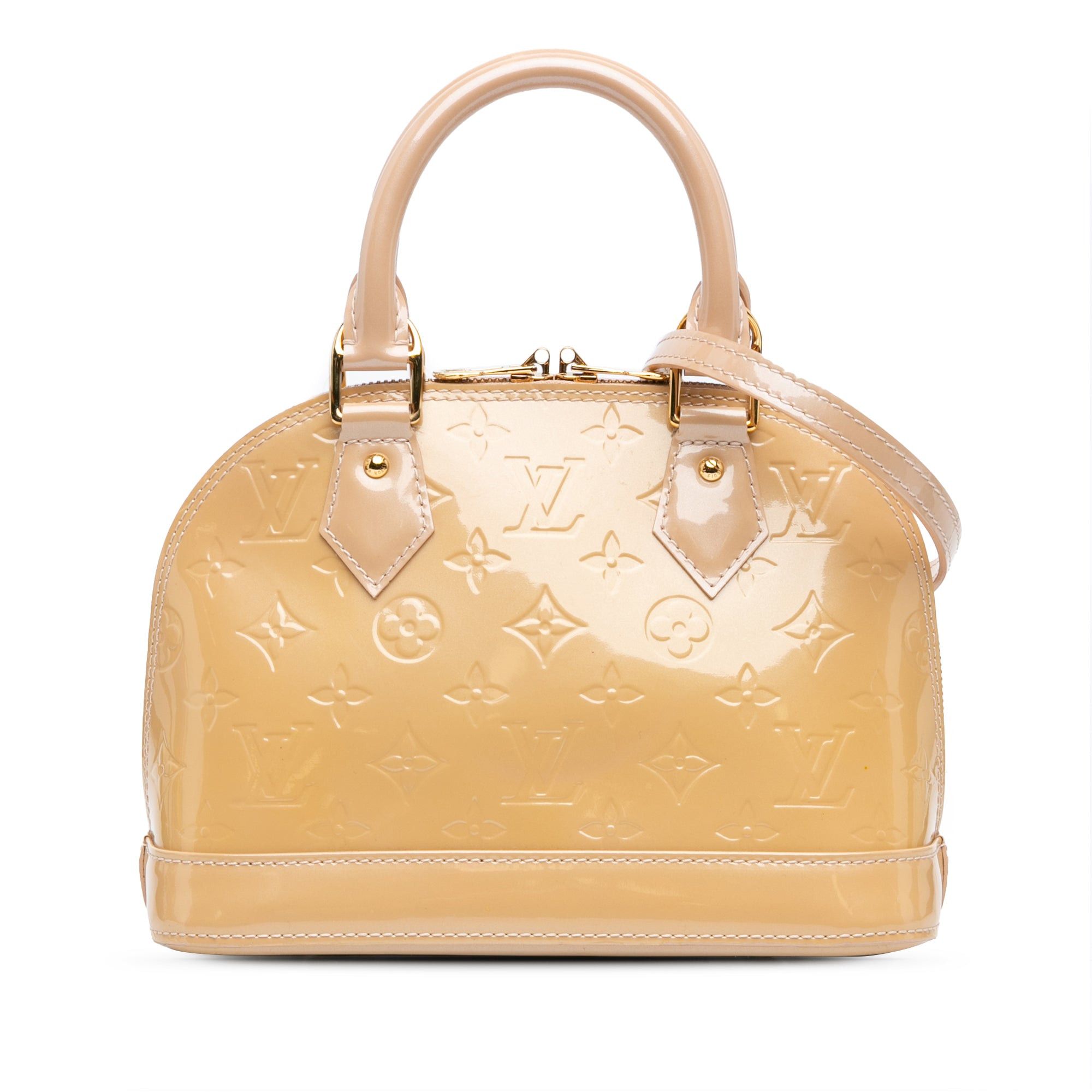 Louis Vuitton Louis Vuitton Monogram Vernis Alma BB Brown Size ONE SIZE - 1 Thumbnail