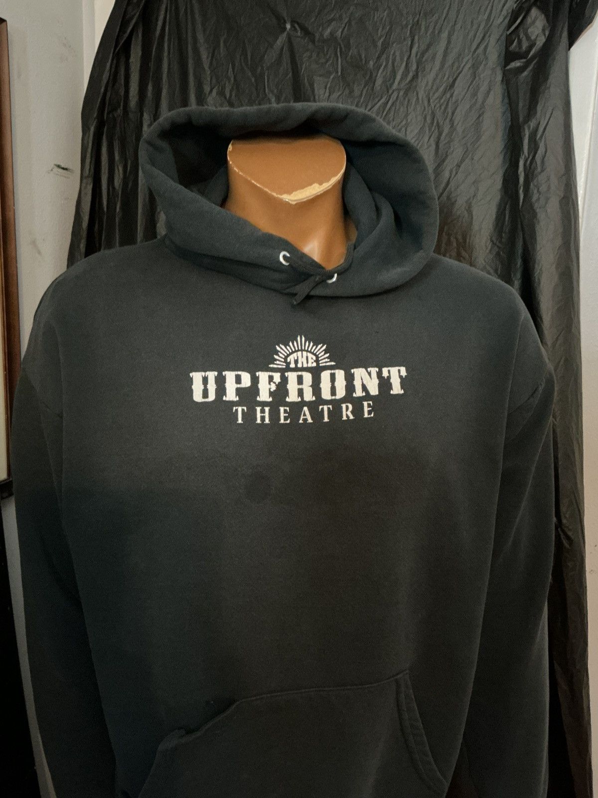 Jerzees Vintage Jerzees The Upfront Theatre Improv Comedy Hoodie Size US XL / EU 56 / 4 - 14 Thumbnail