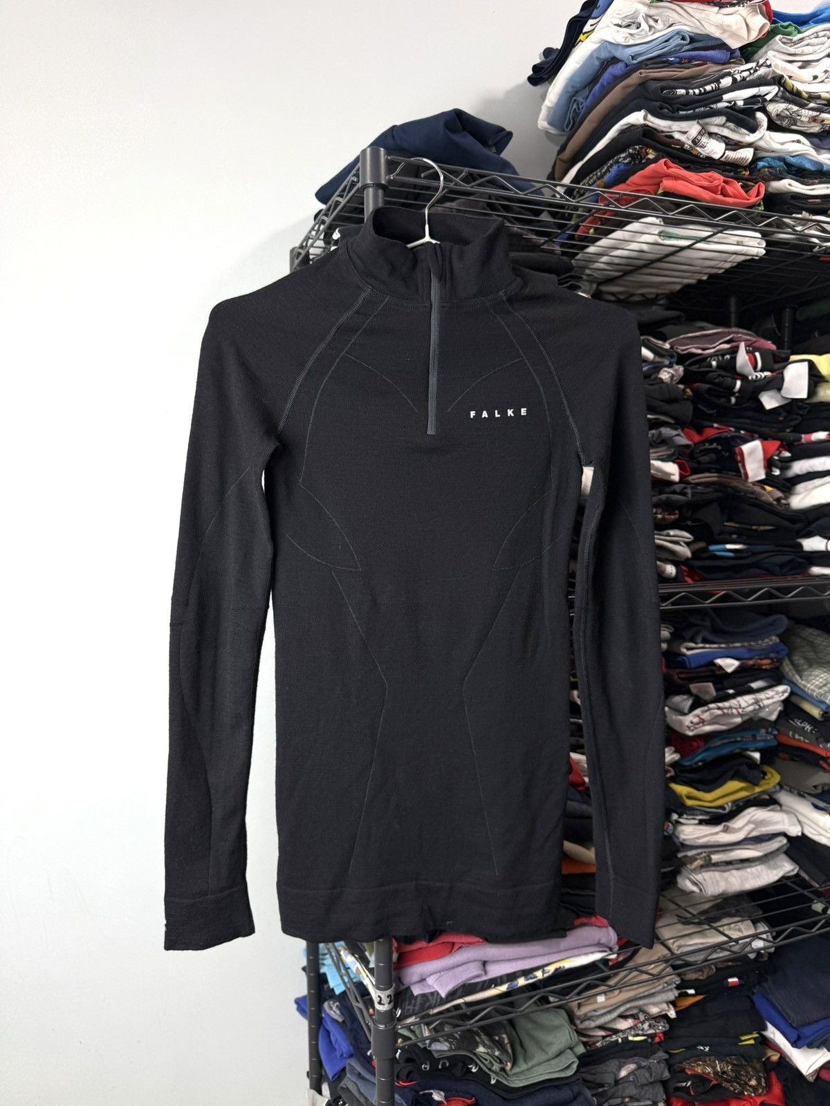 FALKE Falke Wool Compression Longsleeve Balenciaga Style Size S / US 4 / IT 40 - 1 Thumbnail