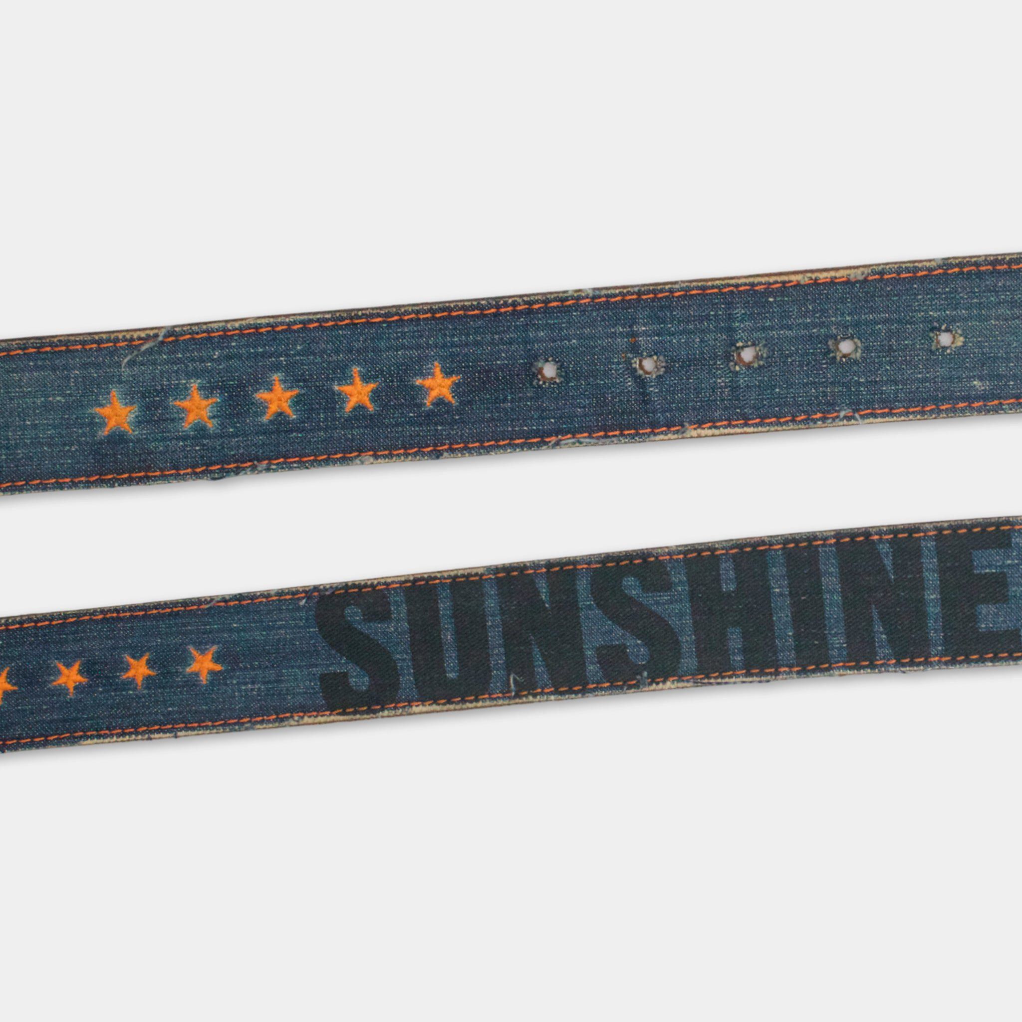Dolce & Gabbana Denim Belt