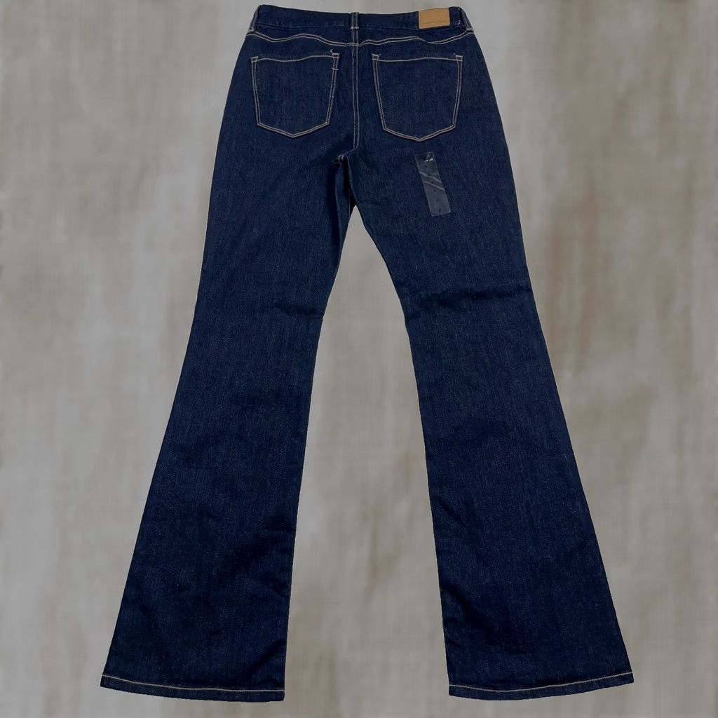 American Eagle Outfitters American Eagle Outfitters Jeans Women 6 Curvy SkinnyKick Boot Cut Dark Wash High Rise Denim 5-Pocket Stretch Bootcut Jeans Womens 90s Bohemian Size 28" / US 6 / IT 42 - 1 Thumbnail