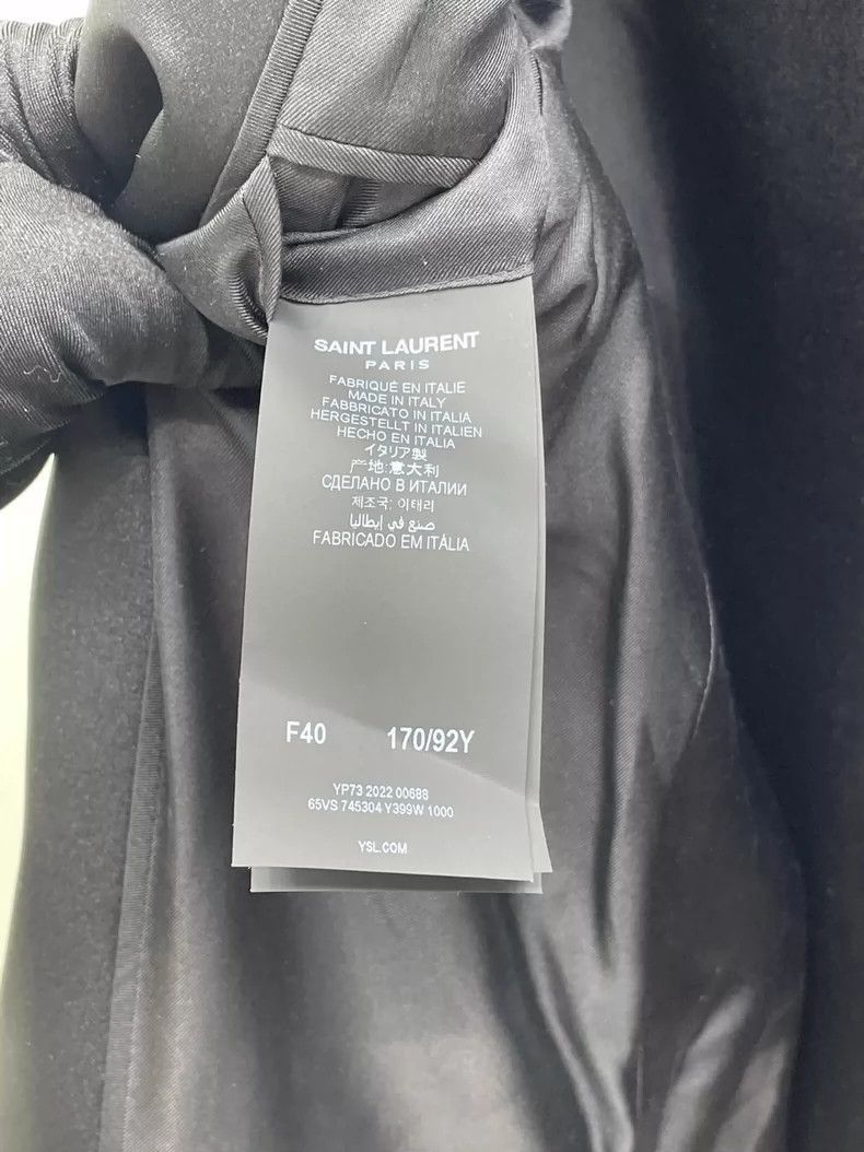 Yves Saint Laurent saint laurent black suit 2501-Nextarrow Size S / US 4 / IT 40 - 7 Thumbnail