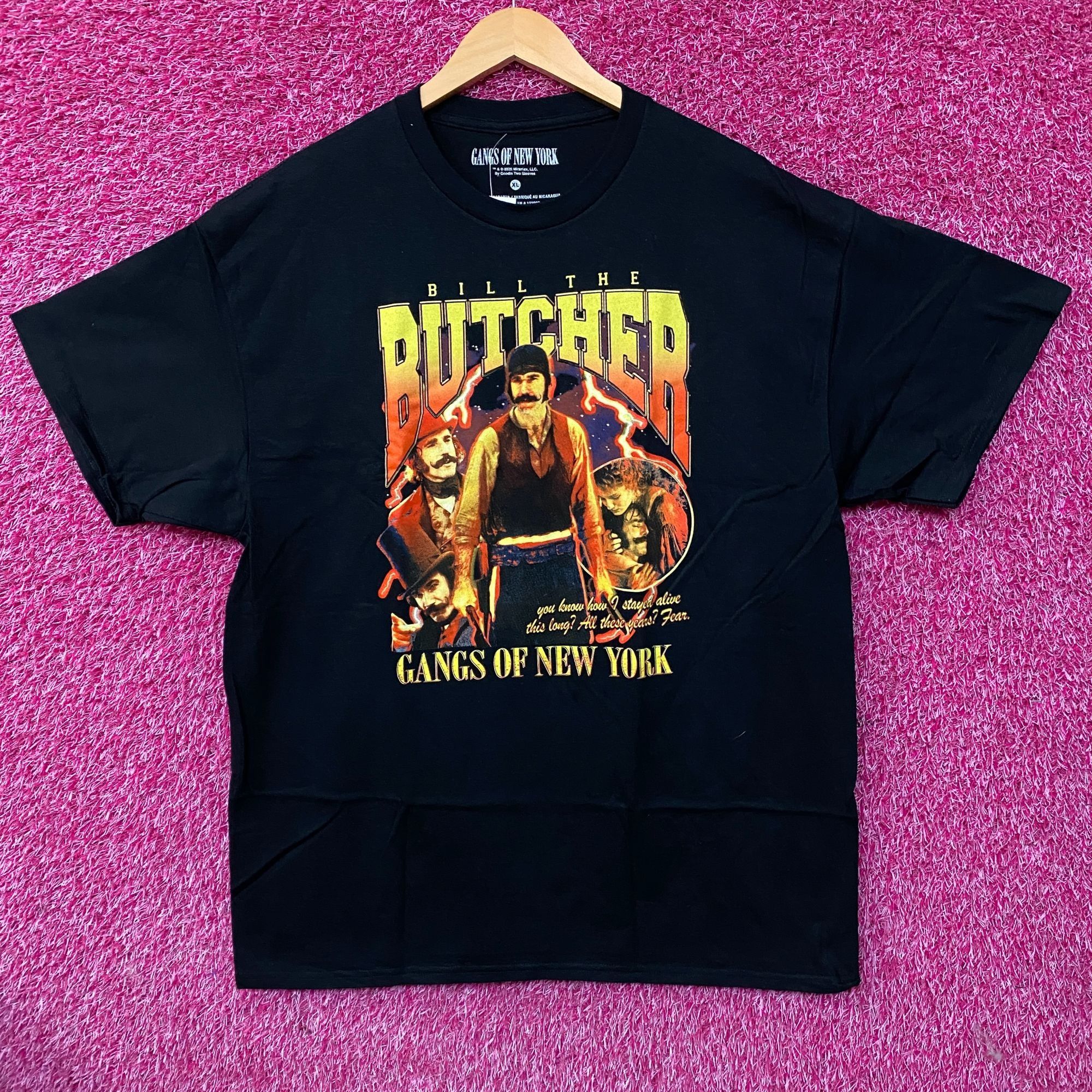 Other Bill The Butcher Gangs Of New York Portrait Graphic T-Shirt Size US XL / EU 56 / 4 - 1 Thumbnail