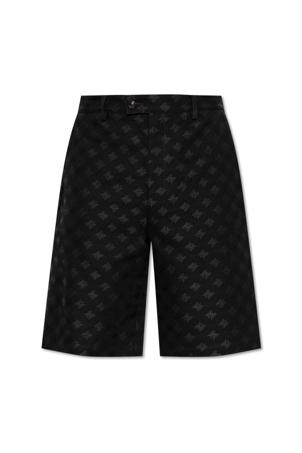Amiri o1h1sh10525 Quad Jacquard Shorts in Black Size US 34 / EU 50 - 1 Thumbnail