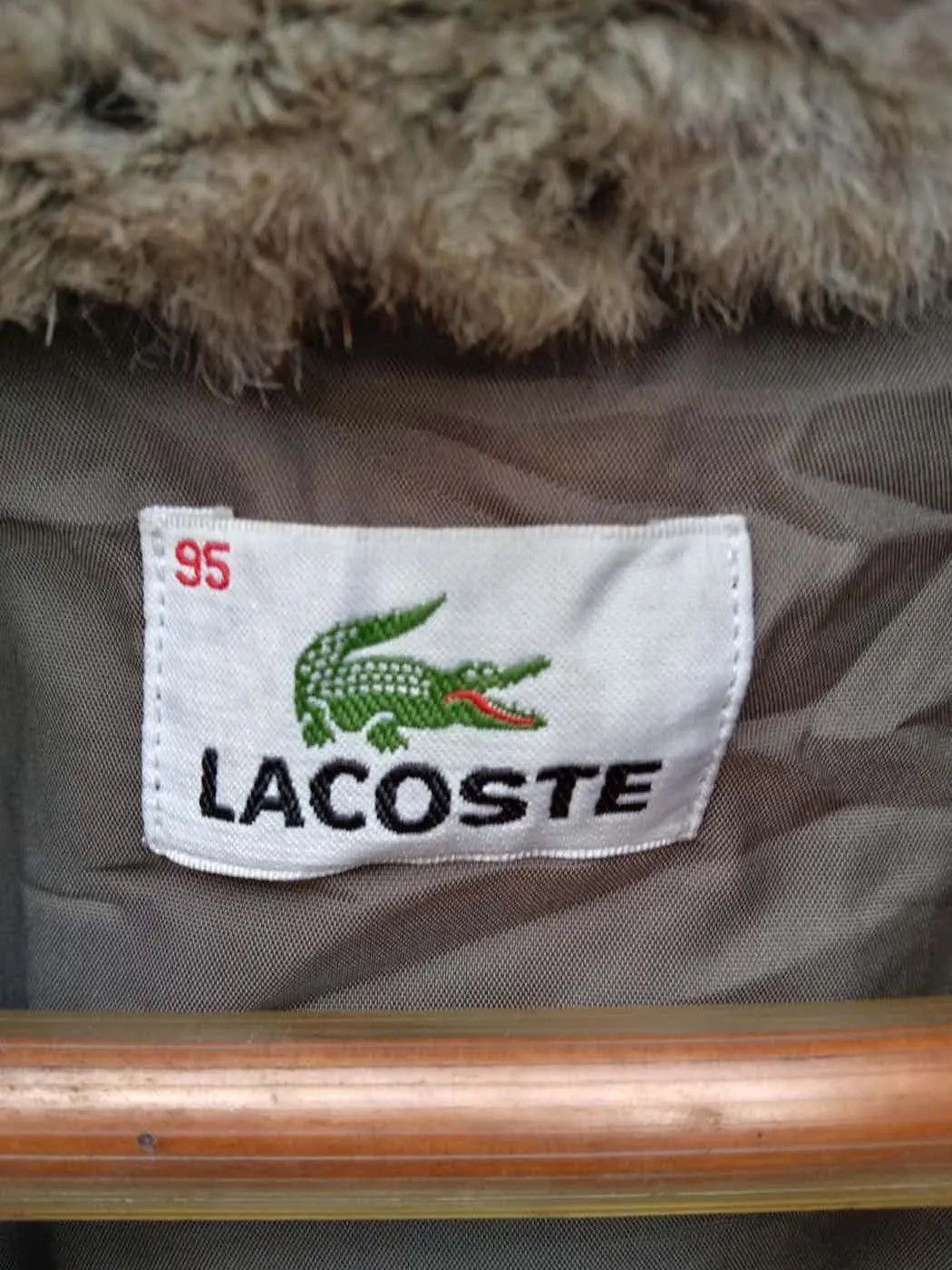 Lacoste Lacoste Vintage Padded Winter Jacket (Faux Fur Lined) Size US M / EU 48-50 / 2 - 9 Thumbnail