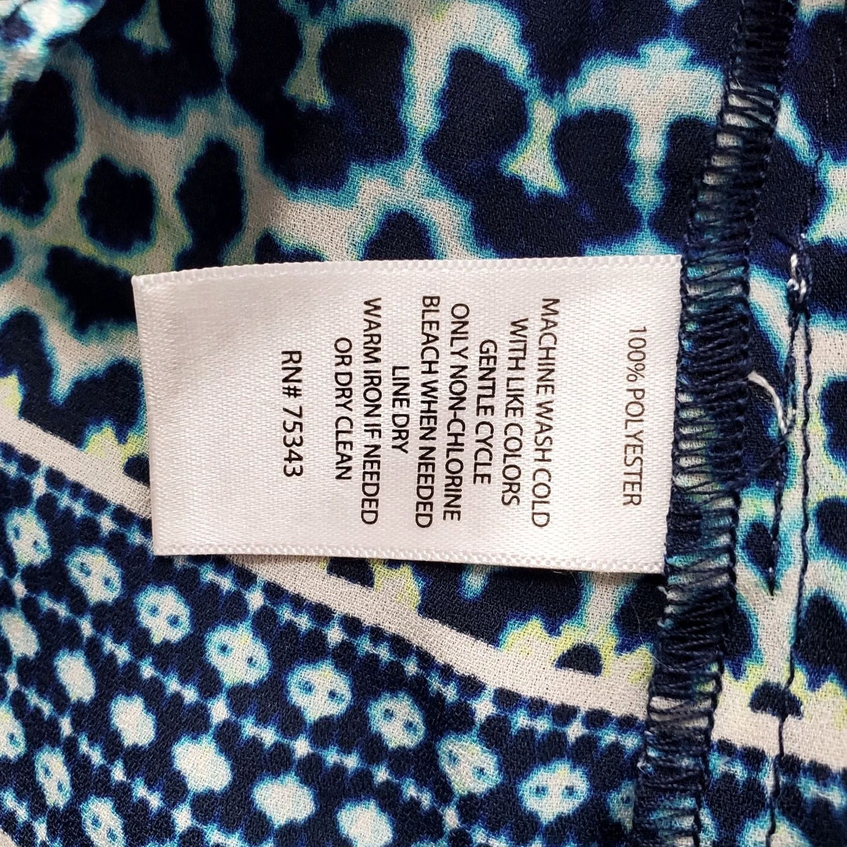 Cynthia Rowley Cynthia Rowley Tank Top Womens Small Multicolor Pattern Stretch Sleeveless Racerback Shirt Size S / US 4 / IT 40 - 5 Thumbnail