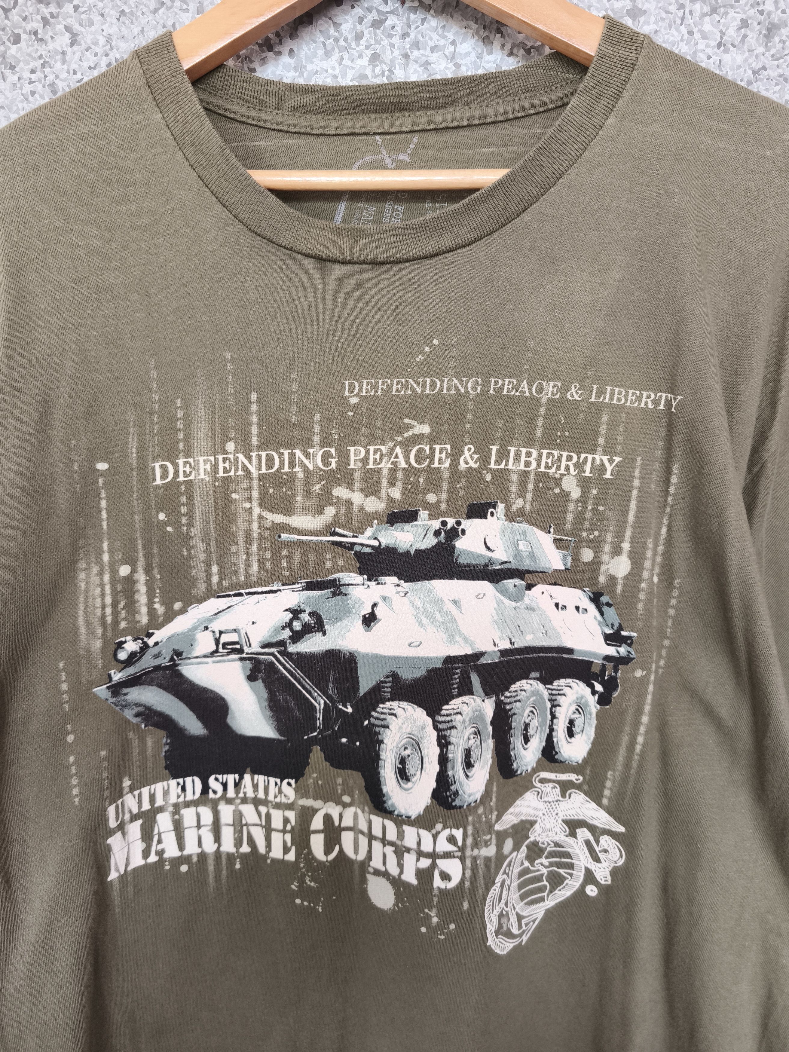 Army Of Me Vintage USMC t shirt Size US L / EU 52-54 / 3 - 2 Thumbnail